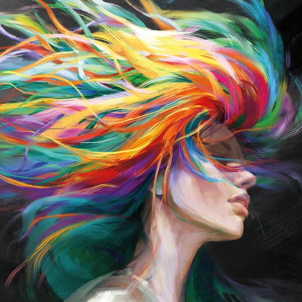 Rainbow Hair