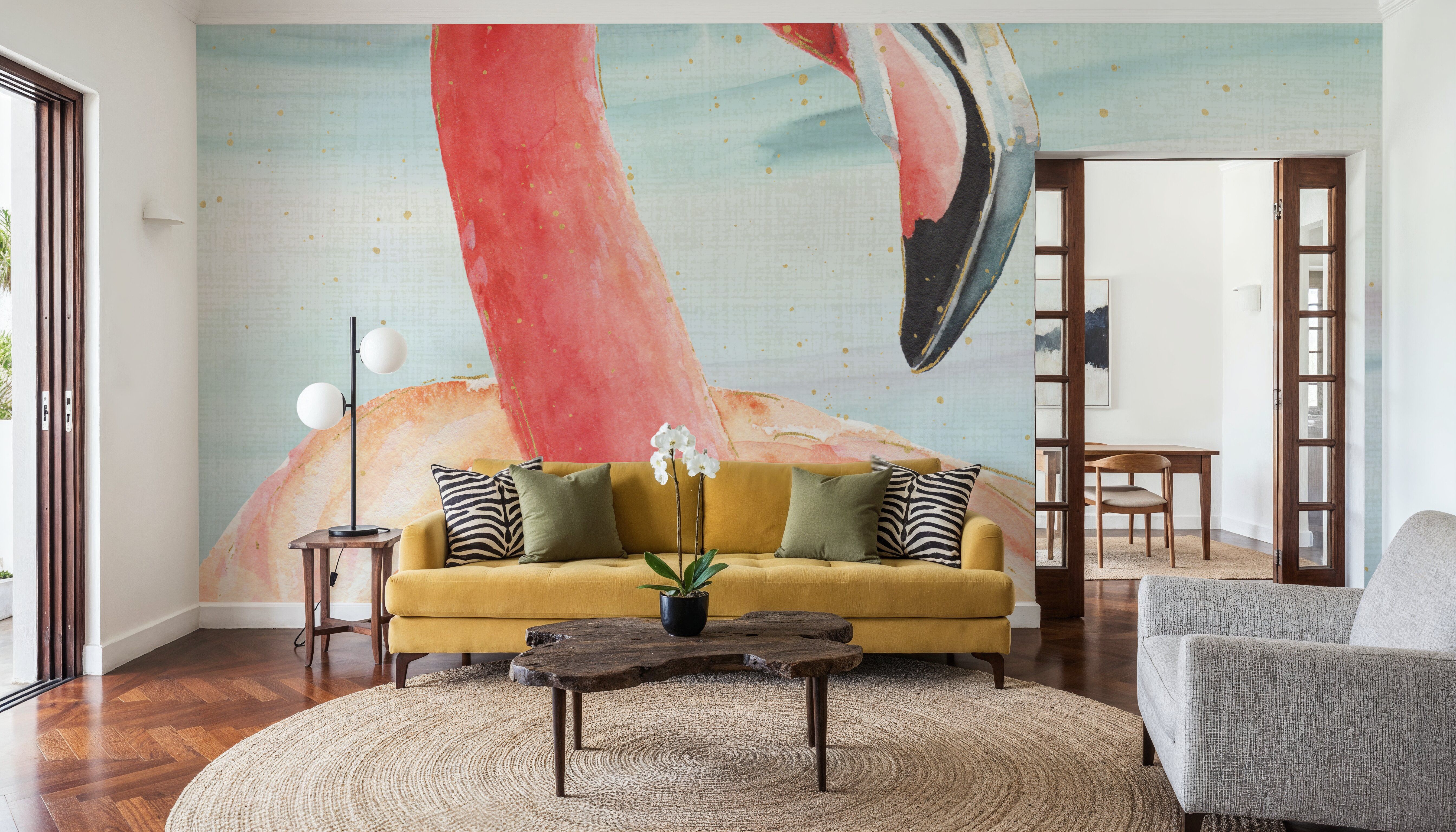 Gracefully Pink II Water Wash