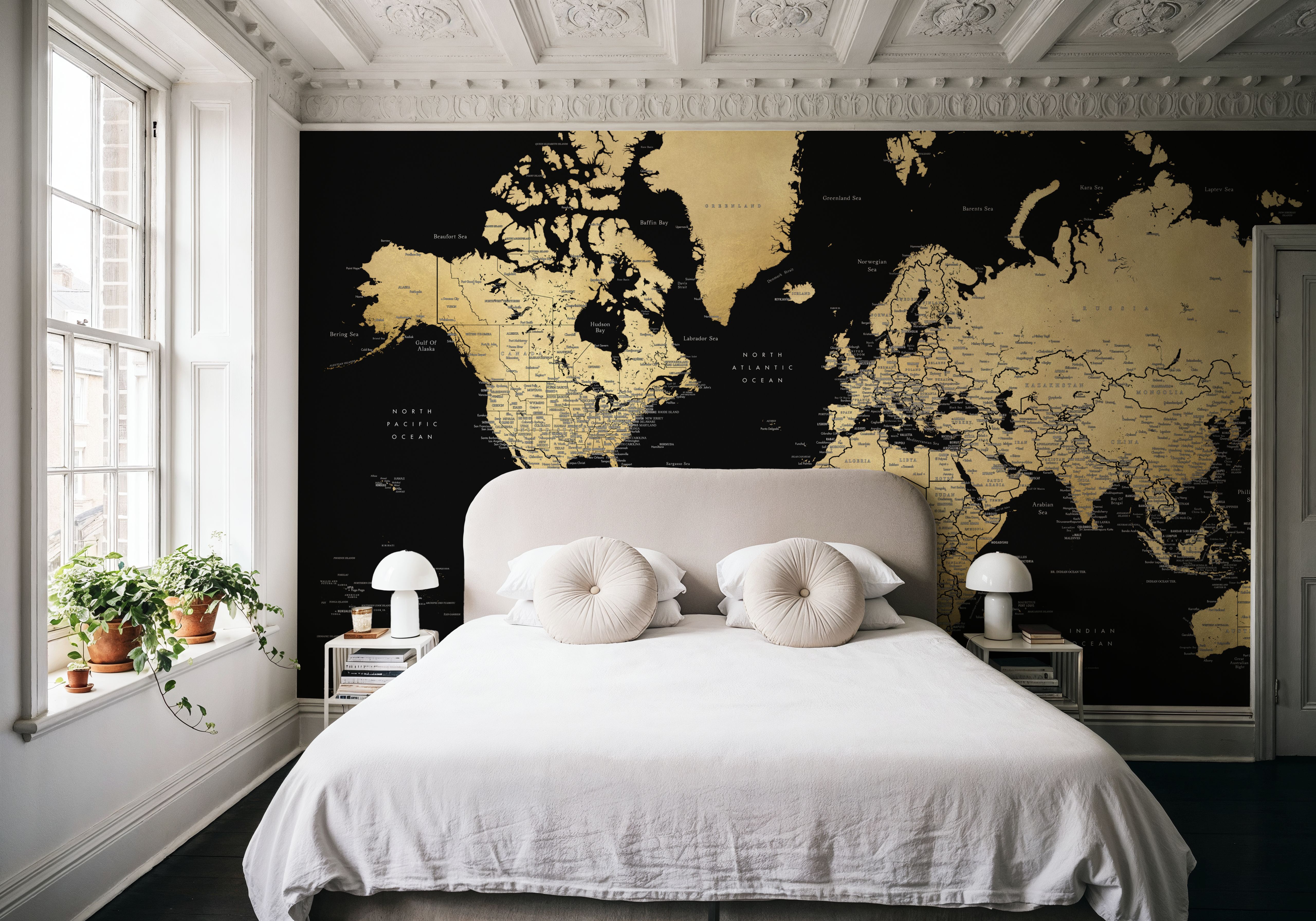 World Map Cities - Eleni, Wallpaper