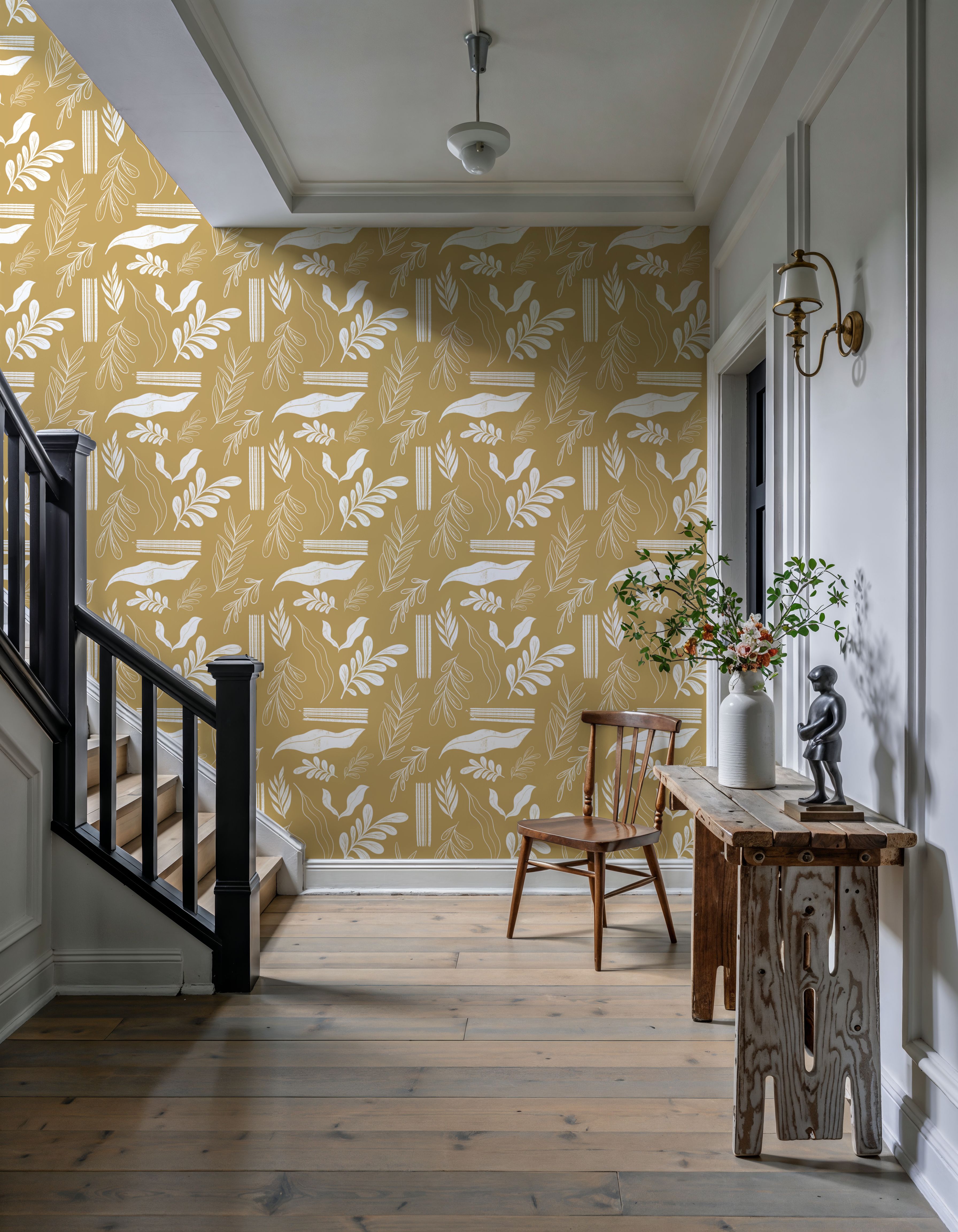 Autumn Leaves Beige