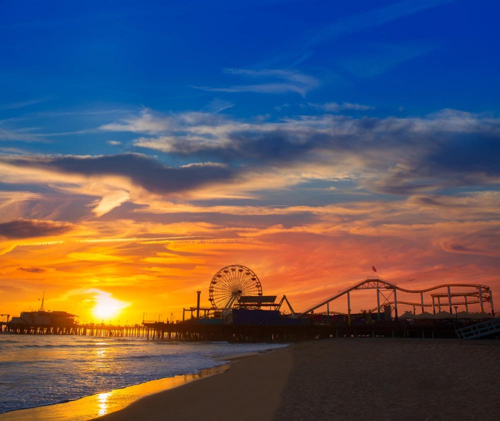 Santa Monica Pier Sunset