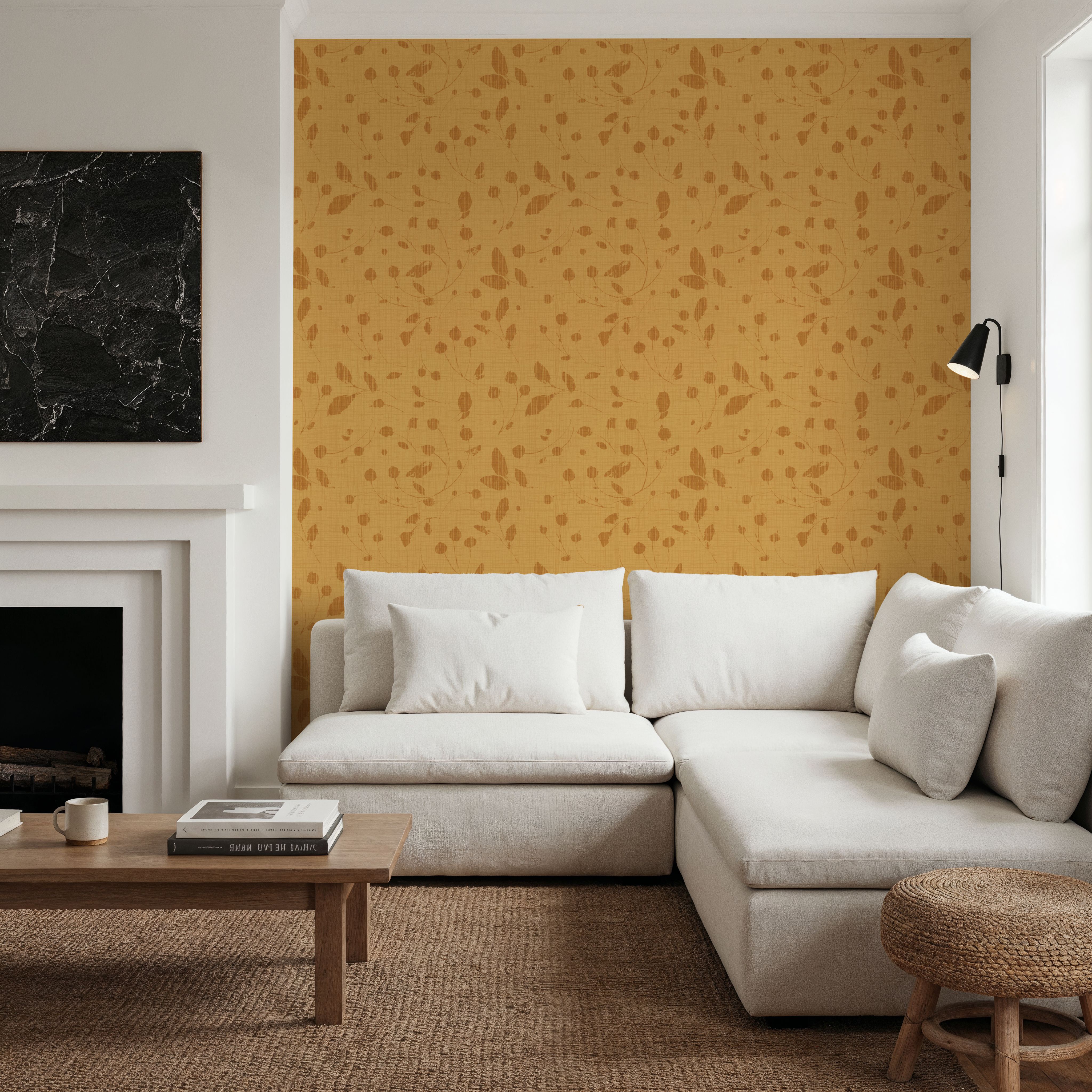 Time to Share Florals Yellow