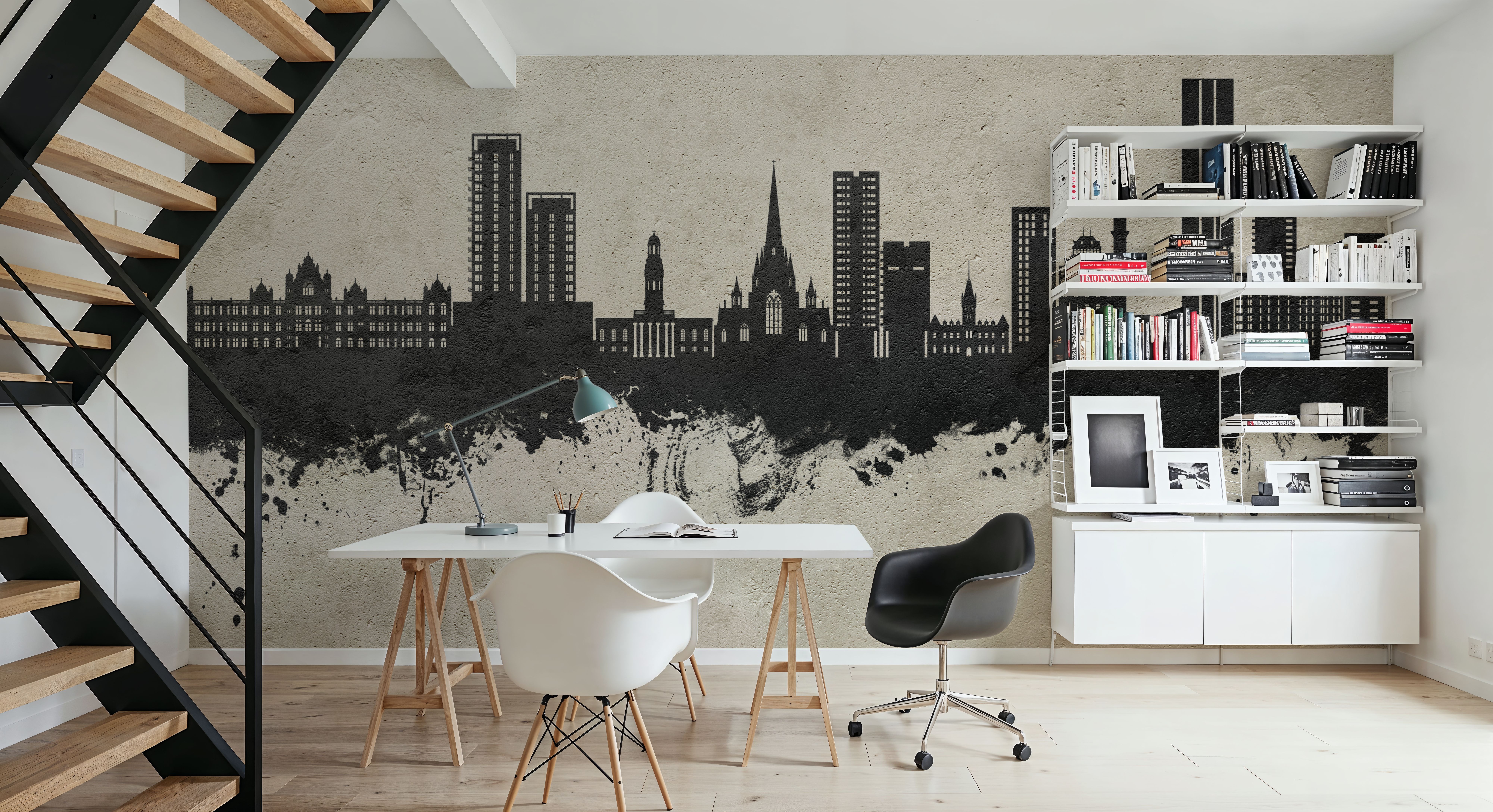 Salford England Skyline Concrete