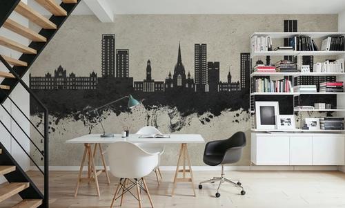 Salford England Skyline Concrete