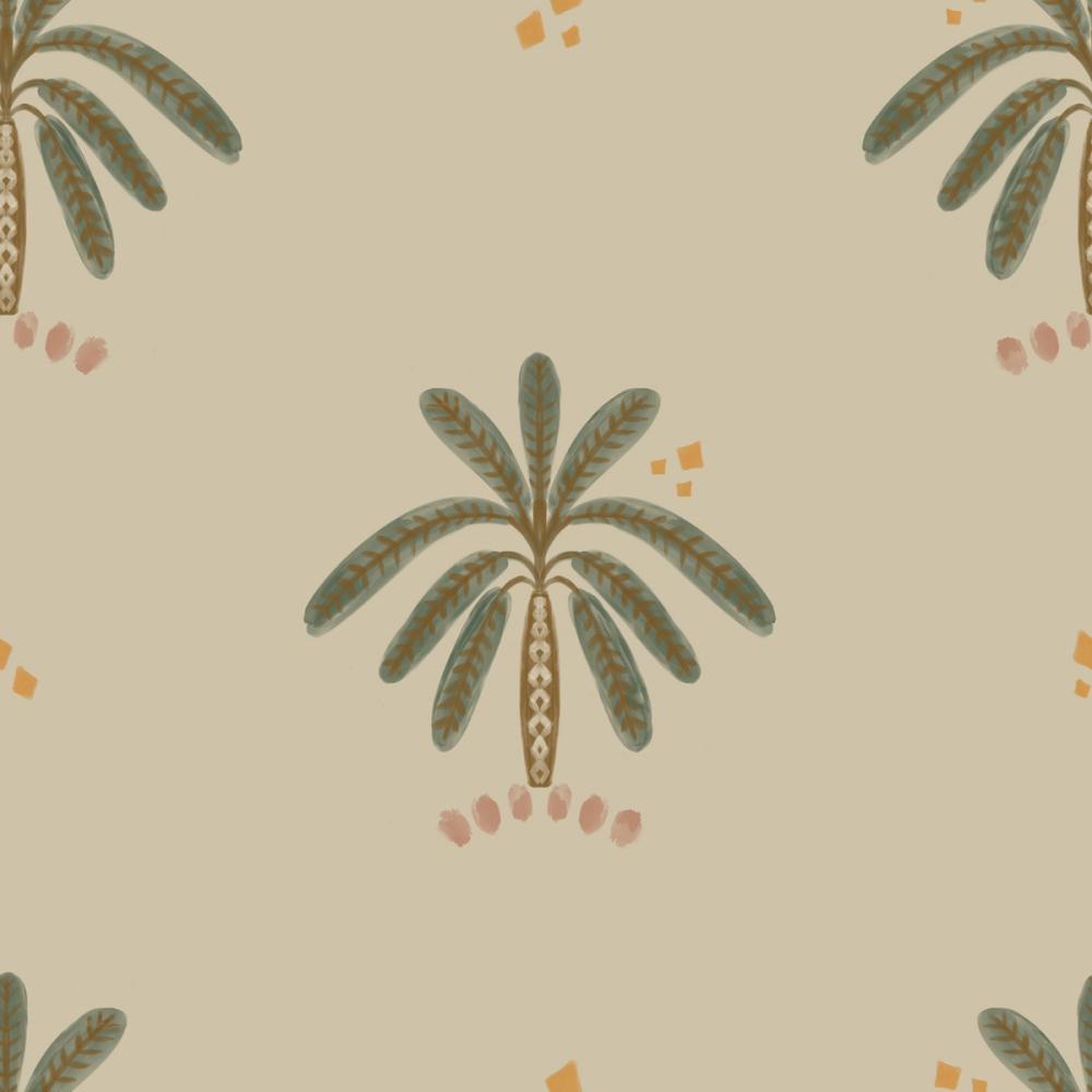 Boho Palms-Cave, Sage