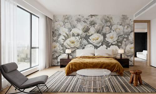 Watercolor Peonies Fall