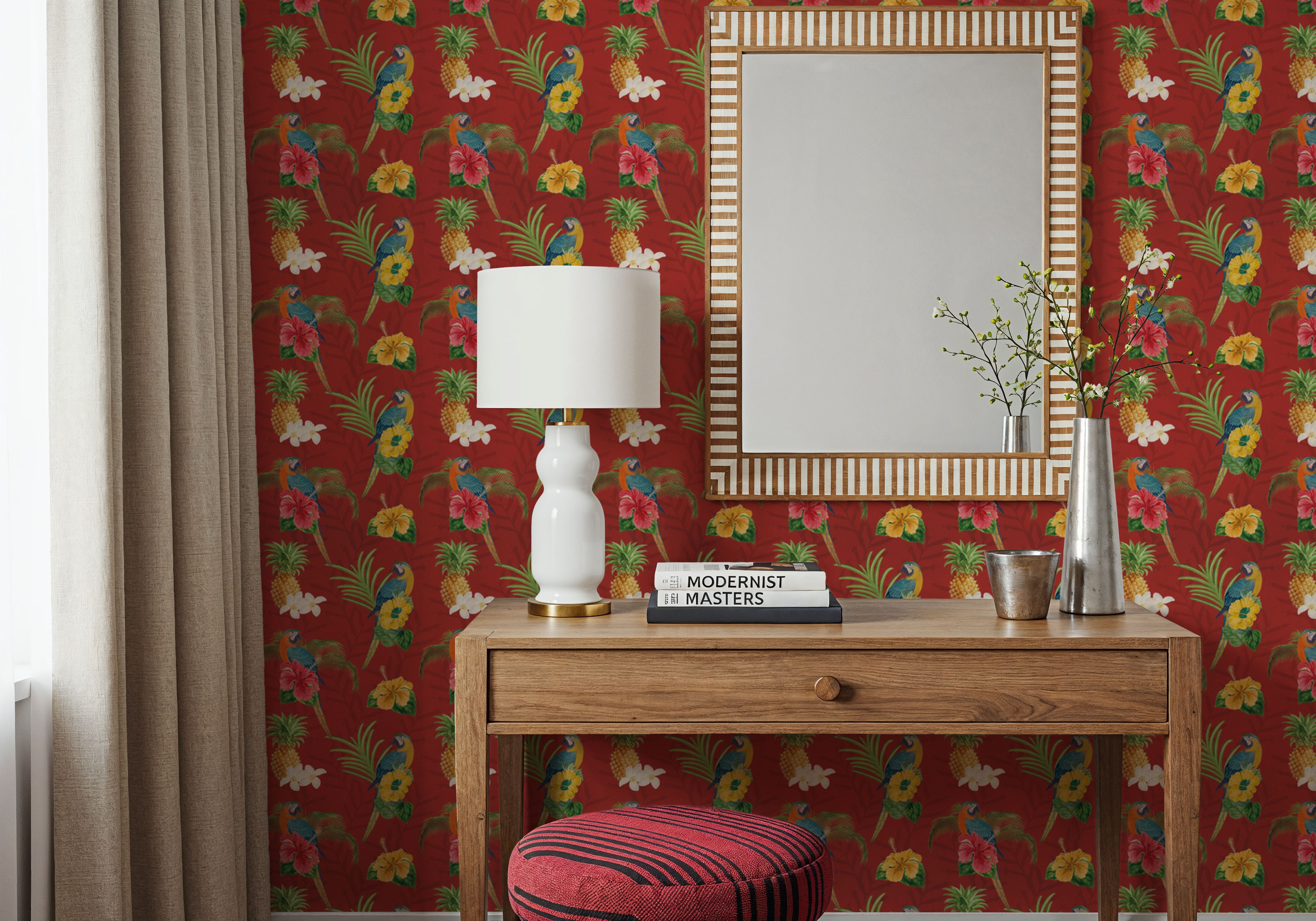 Parrot Paradise Red