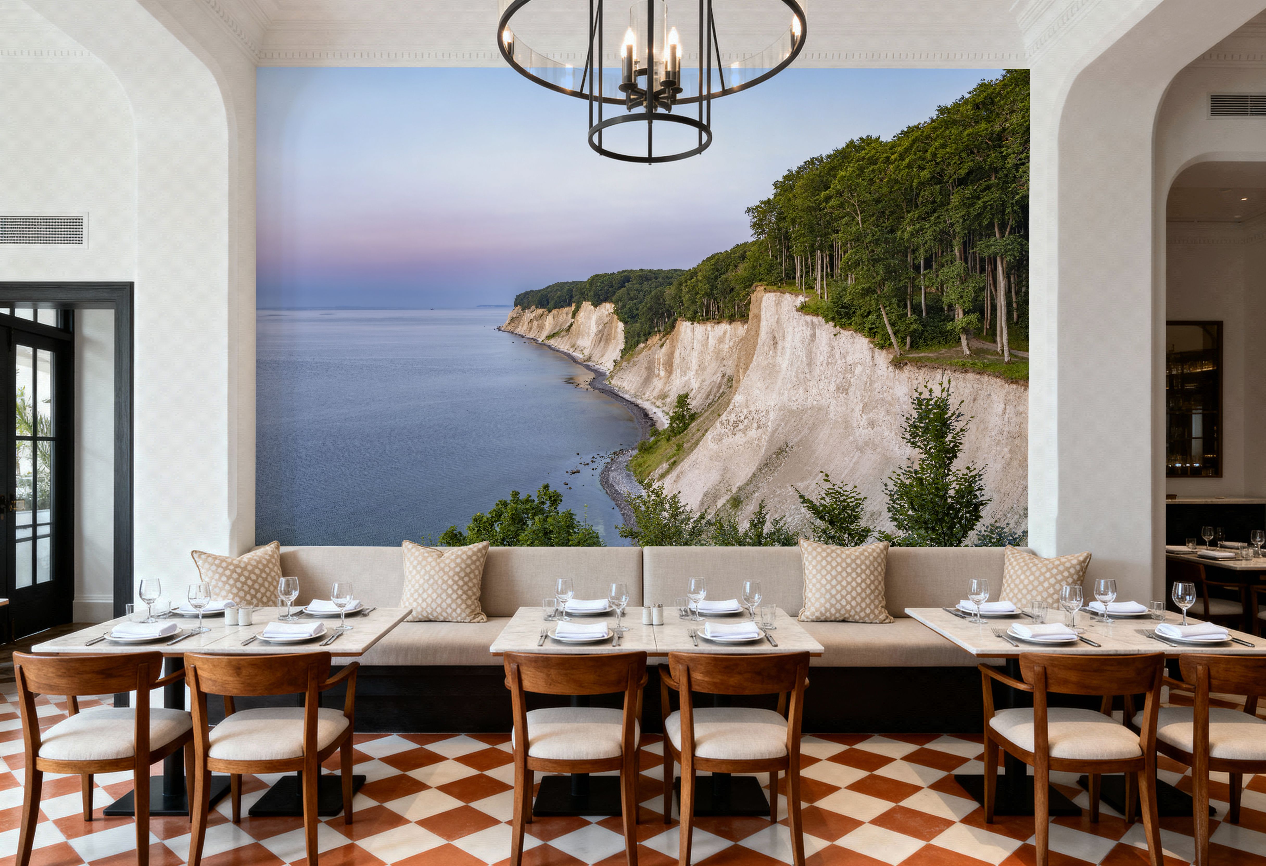 Chalk Cliffs, Wallpaper