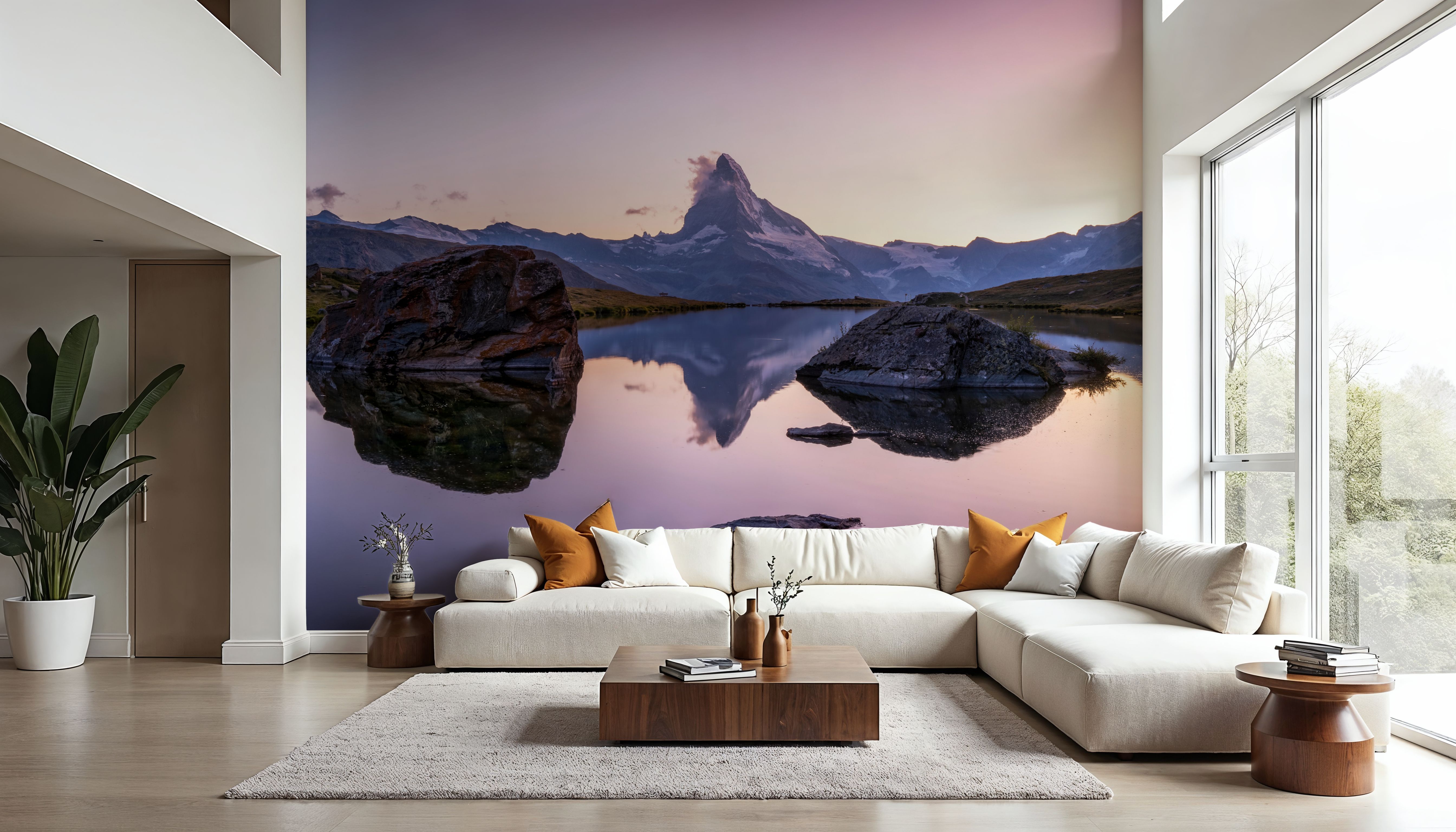 Matterhorn Reflections Pink