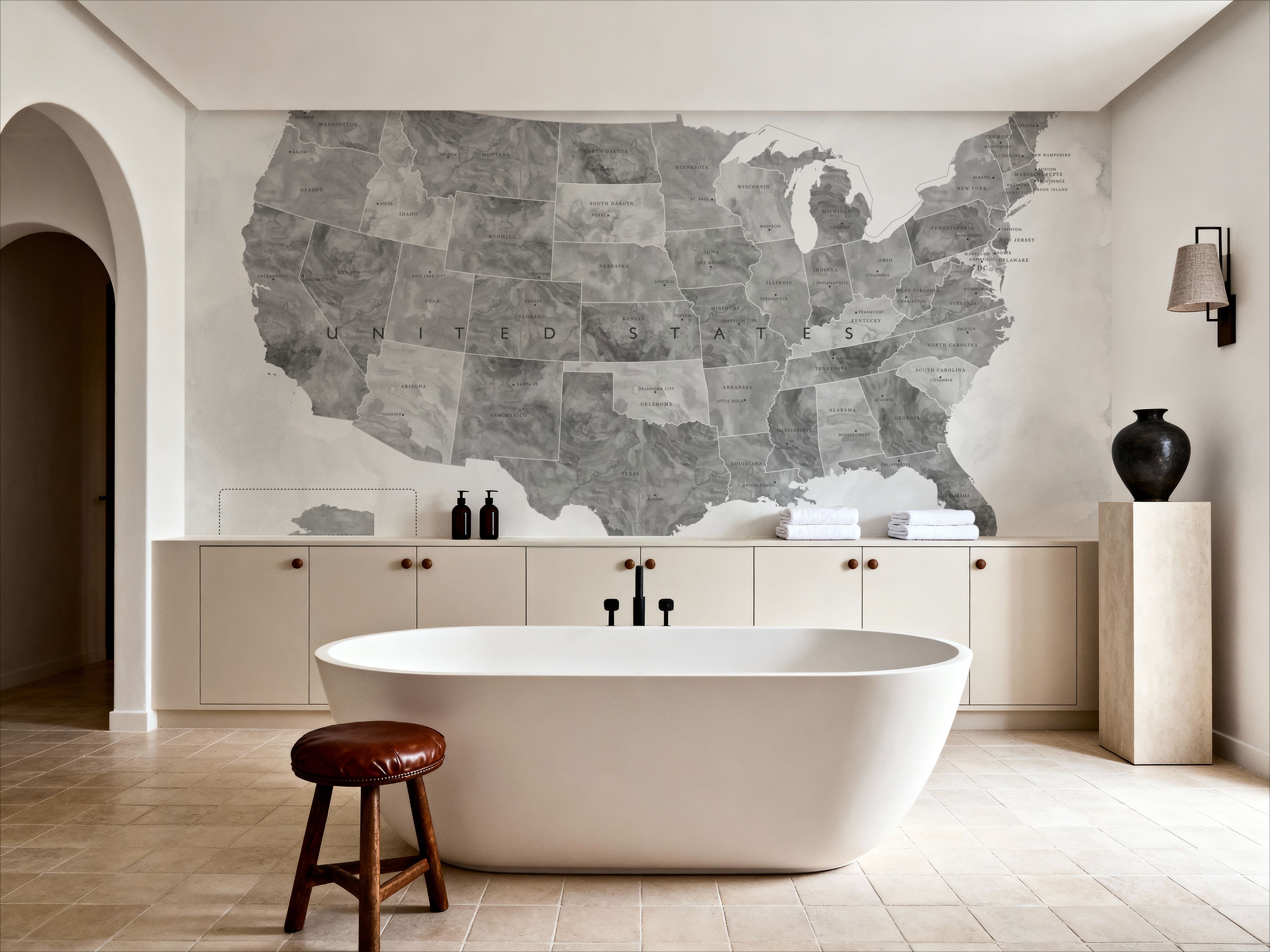 US State Map - Jimmy Wash