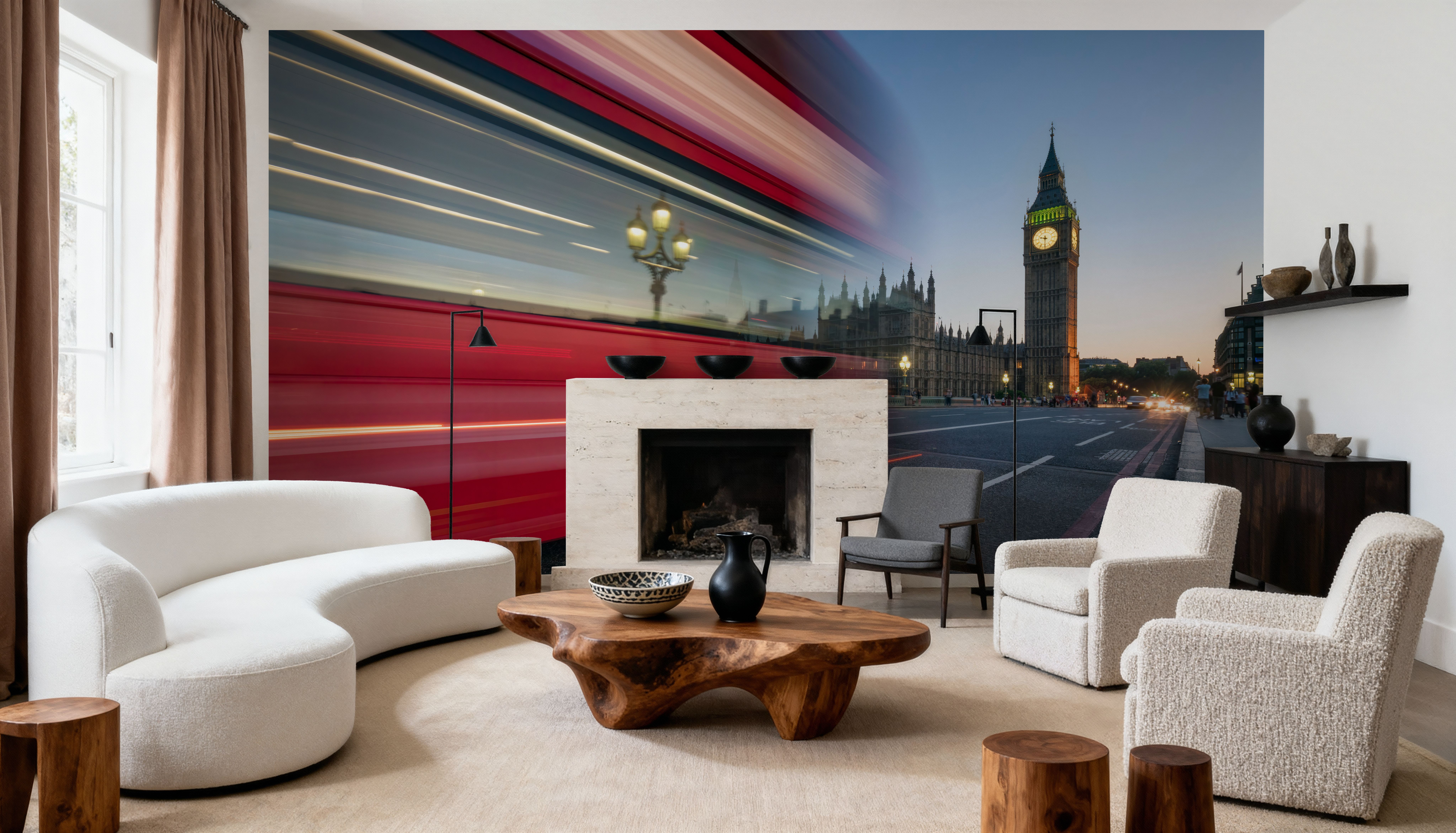 London Buzzing, Wallpaper