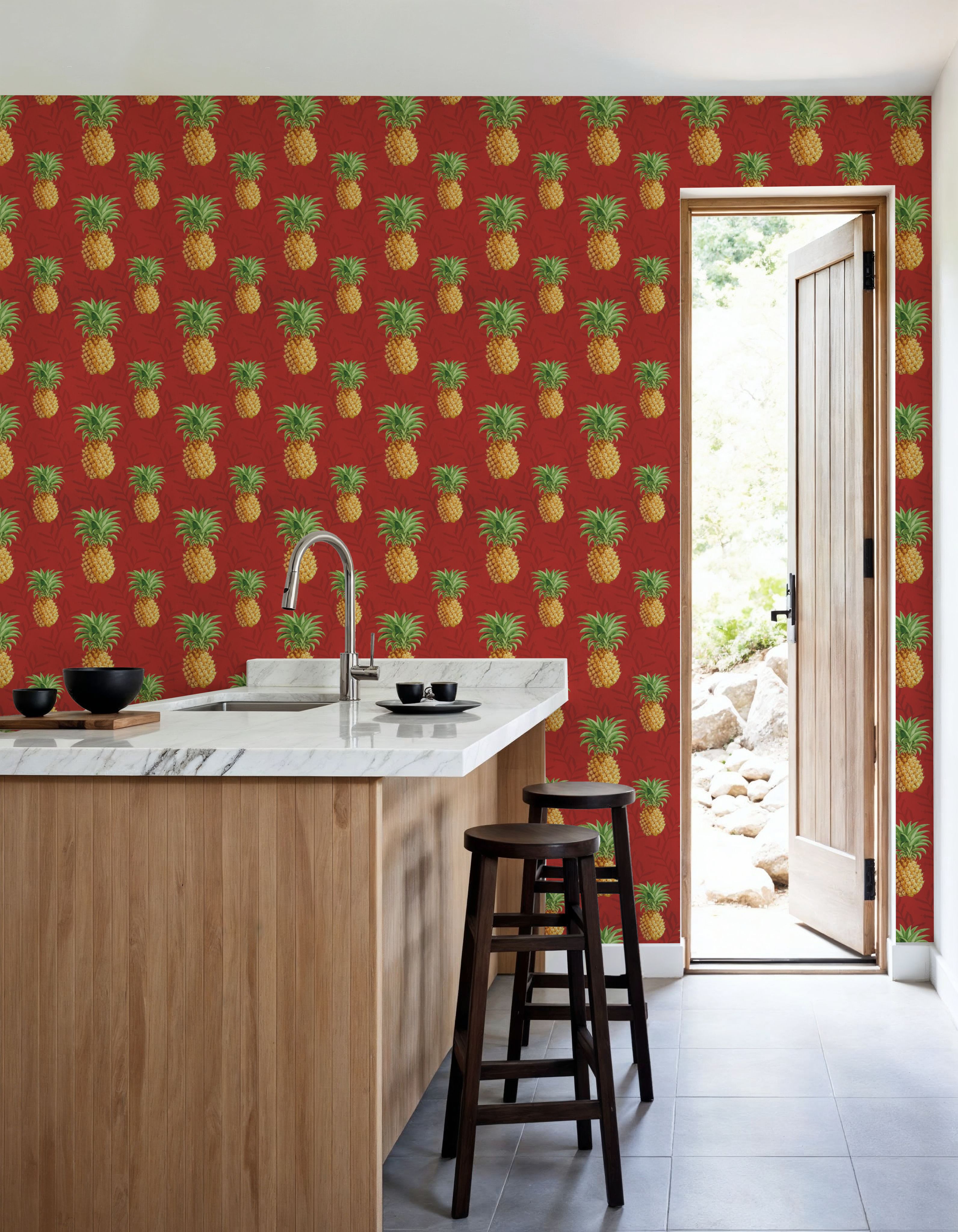 Pineapple Paradise Red