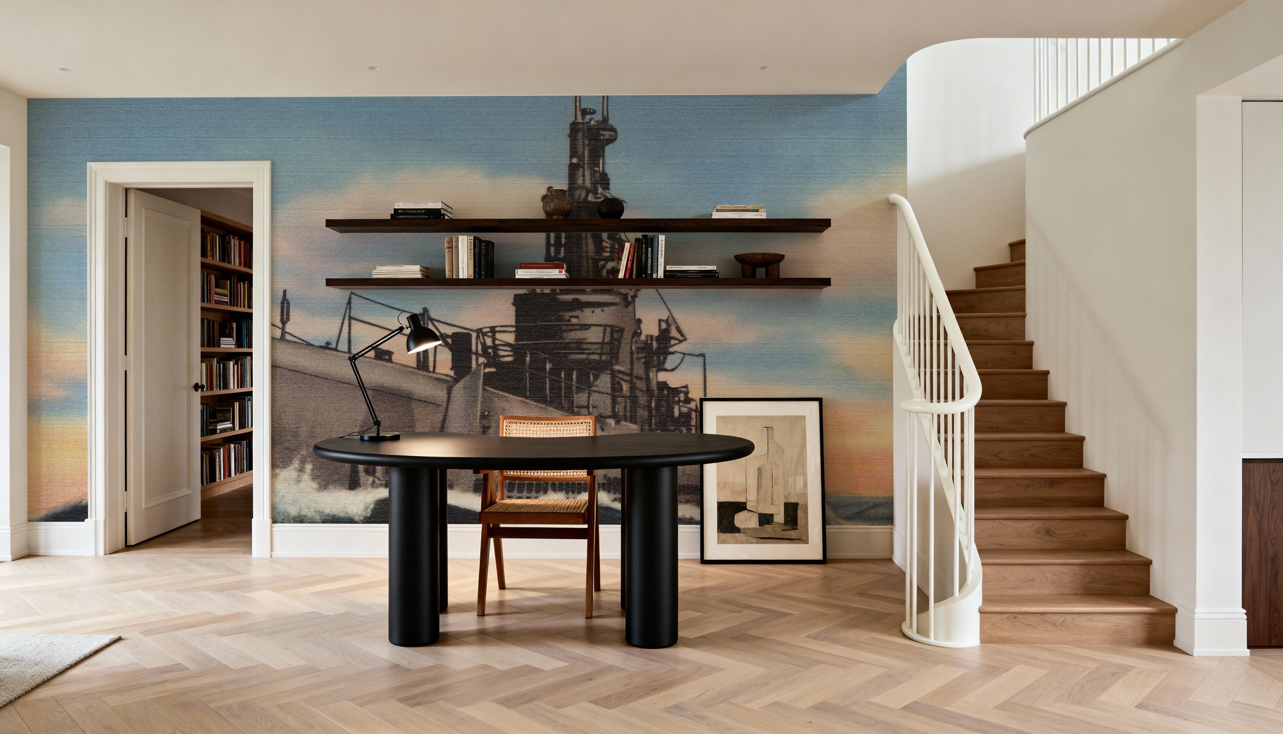 Greetings from the Seas - Screenprint Postcard