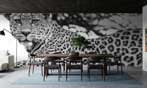 Lounging Leopard Neutral