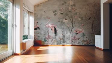 Flamingo Tapestry