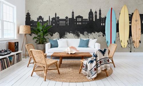 Nice France Skyline Concrete