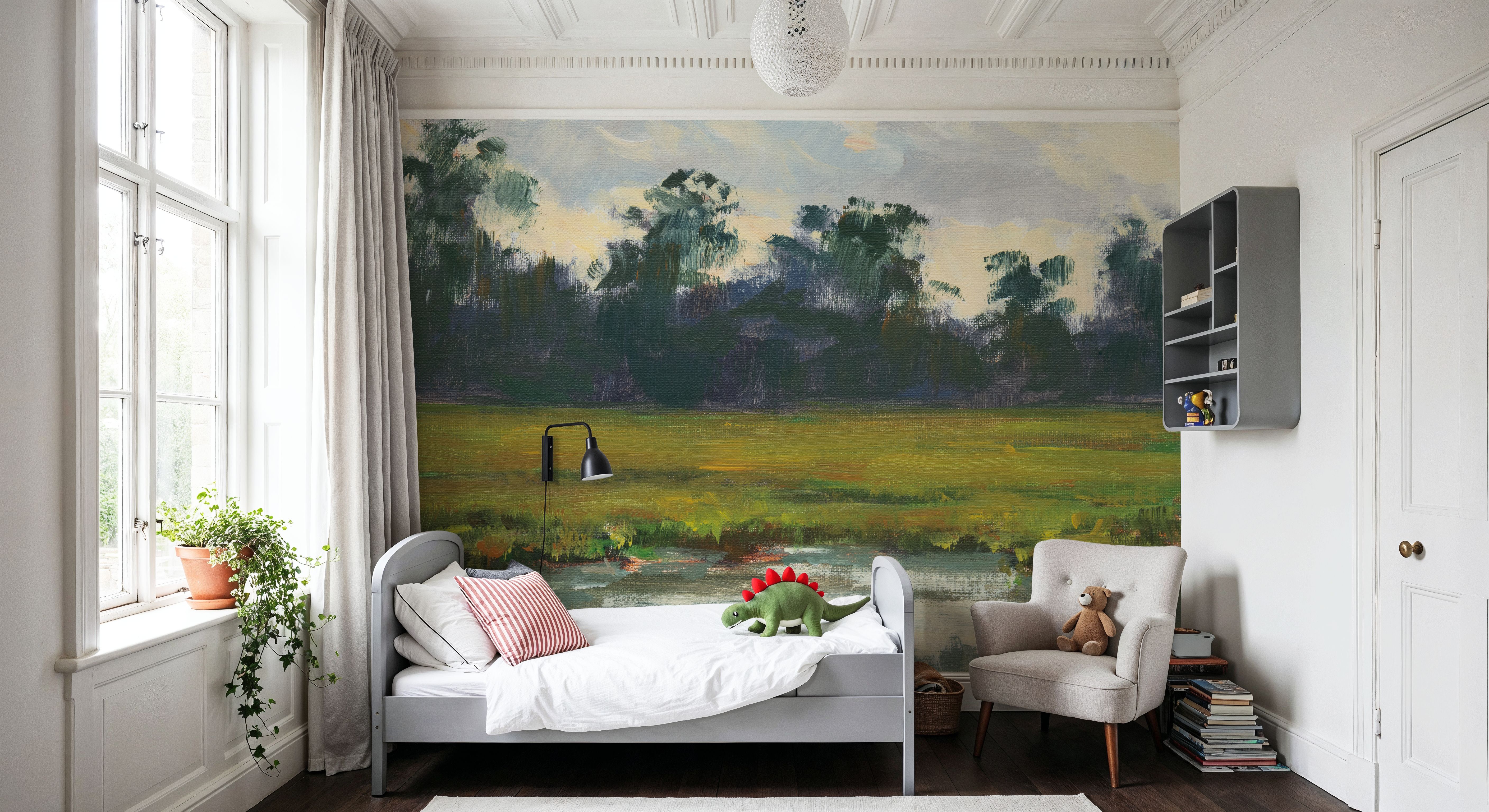 Clouds Over the Cove, Tapet