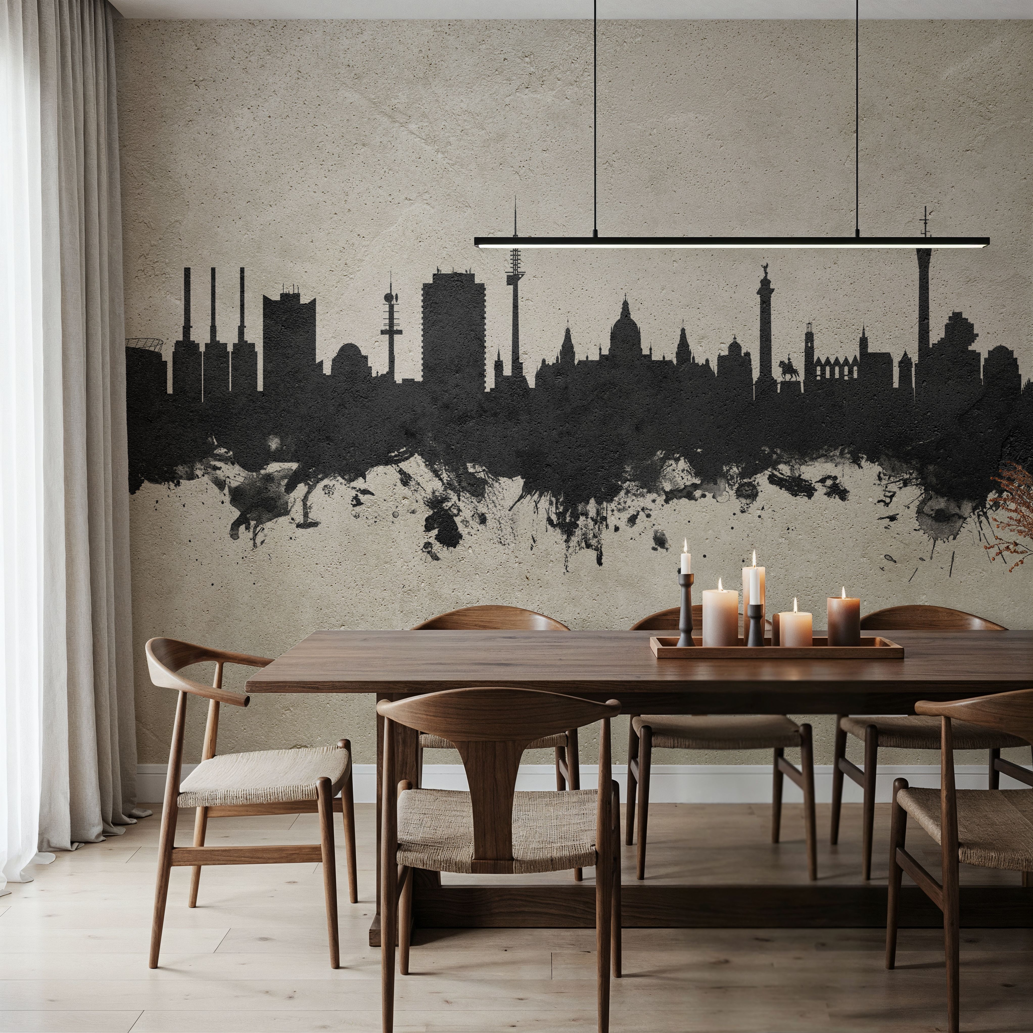 Hannover Germany Skyline Concrete