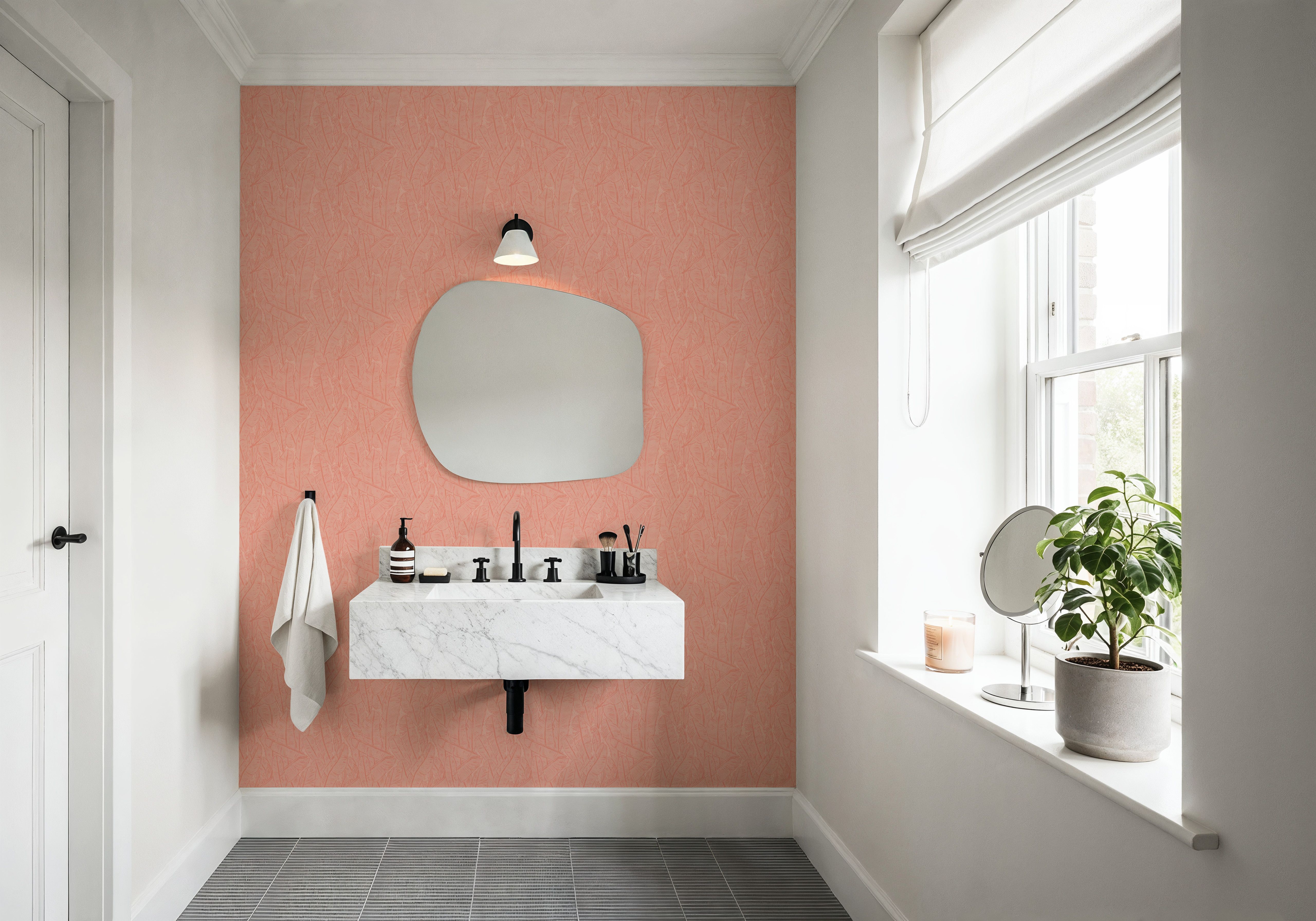 Banana Leaf Camo, Dusty Coral