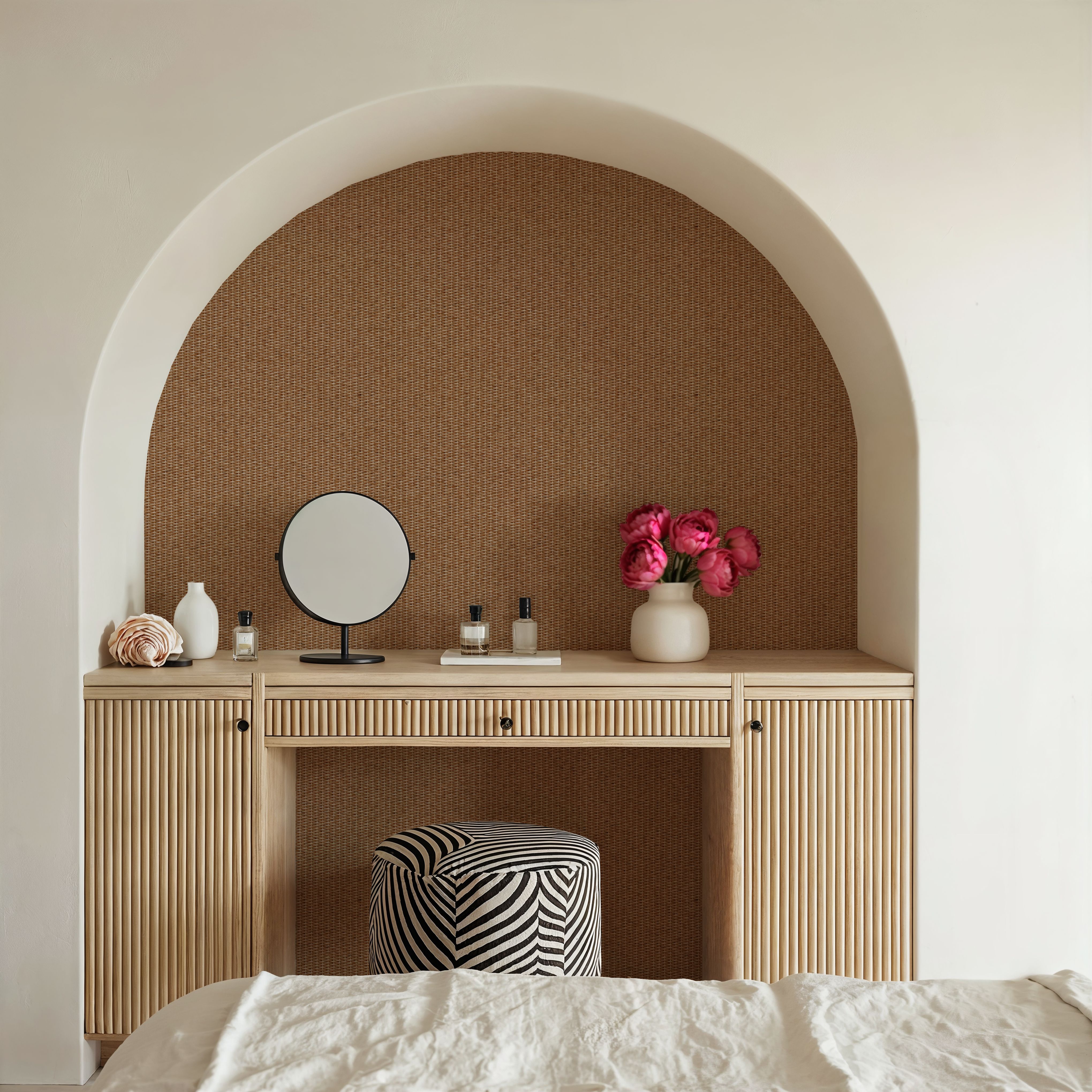 Illustrated Wicker Basket Weave