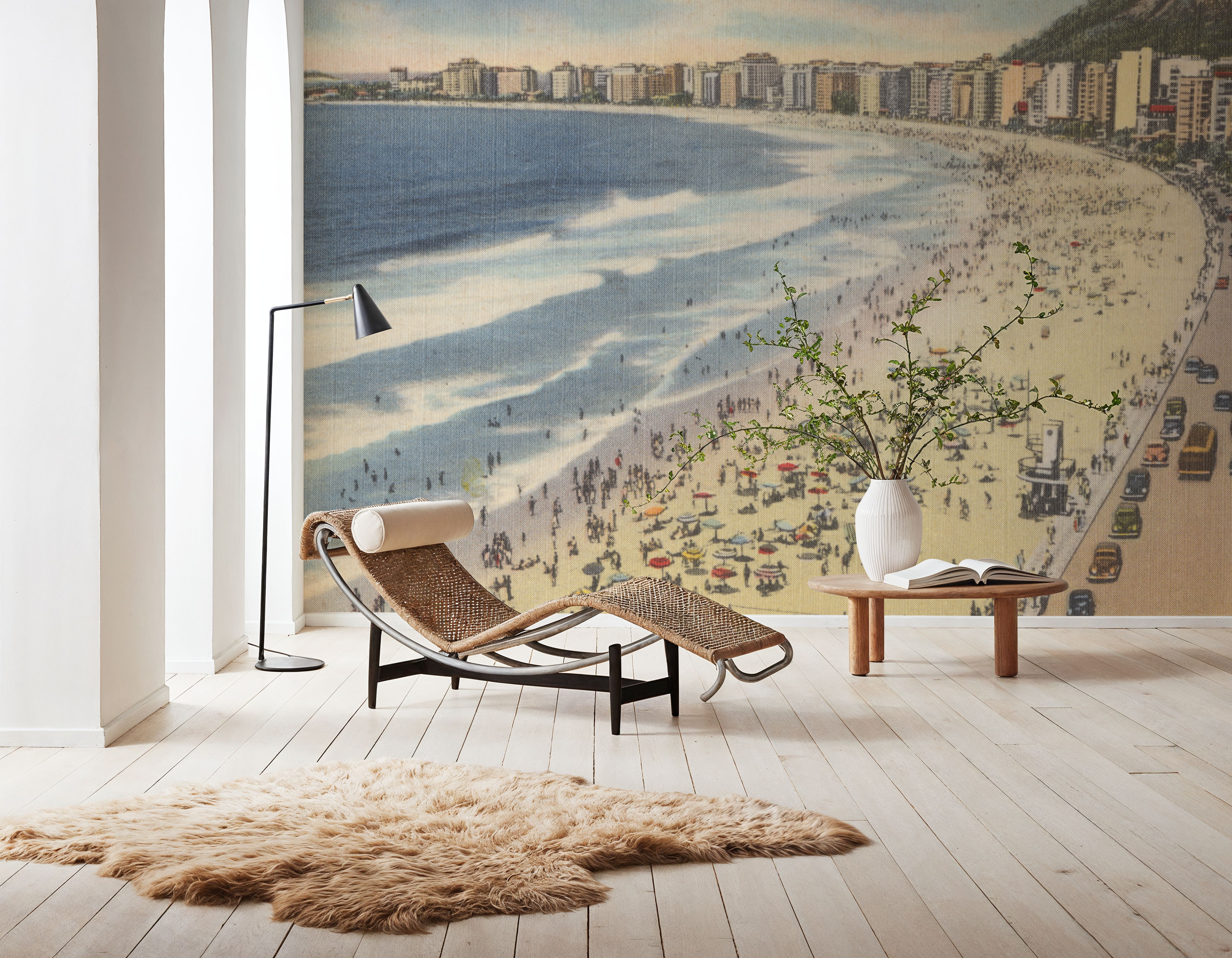 Greetings from Copacabana - Screenprint Postcard