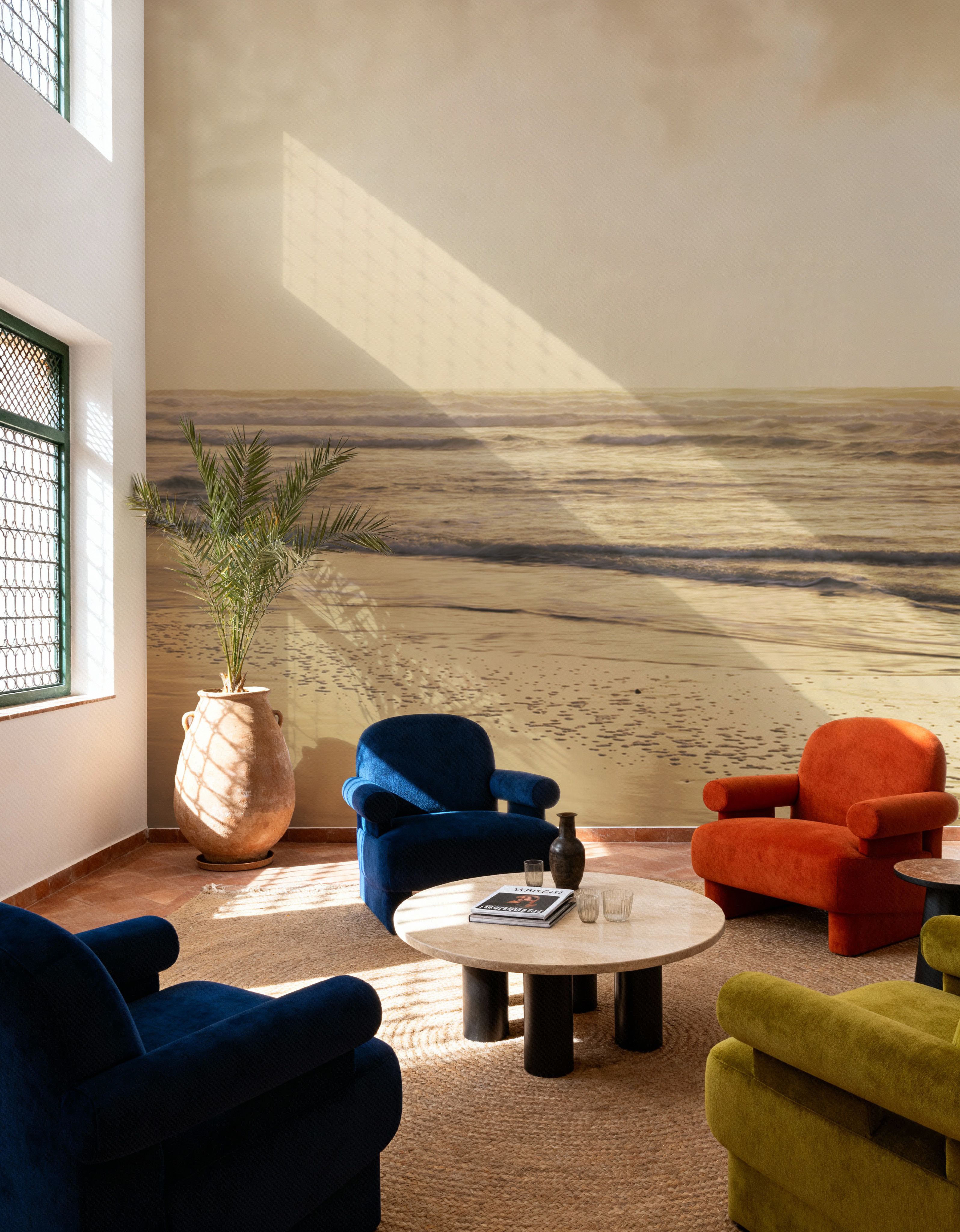 Golden Shore Silhouette