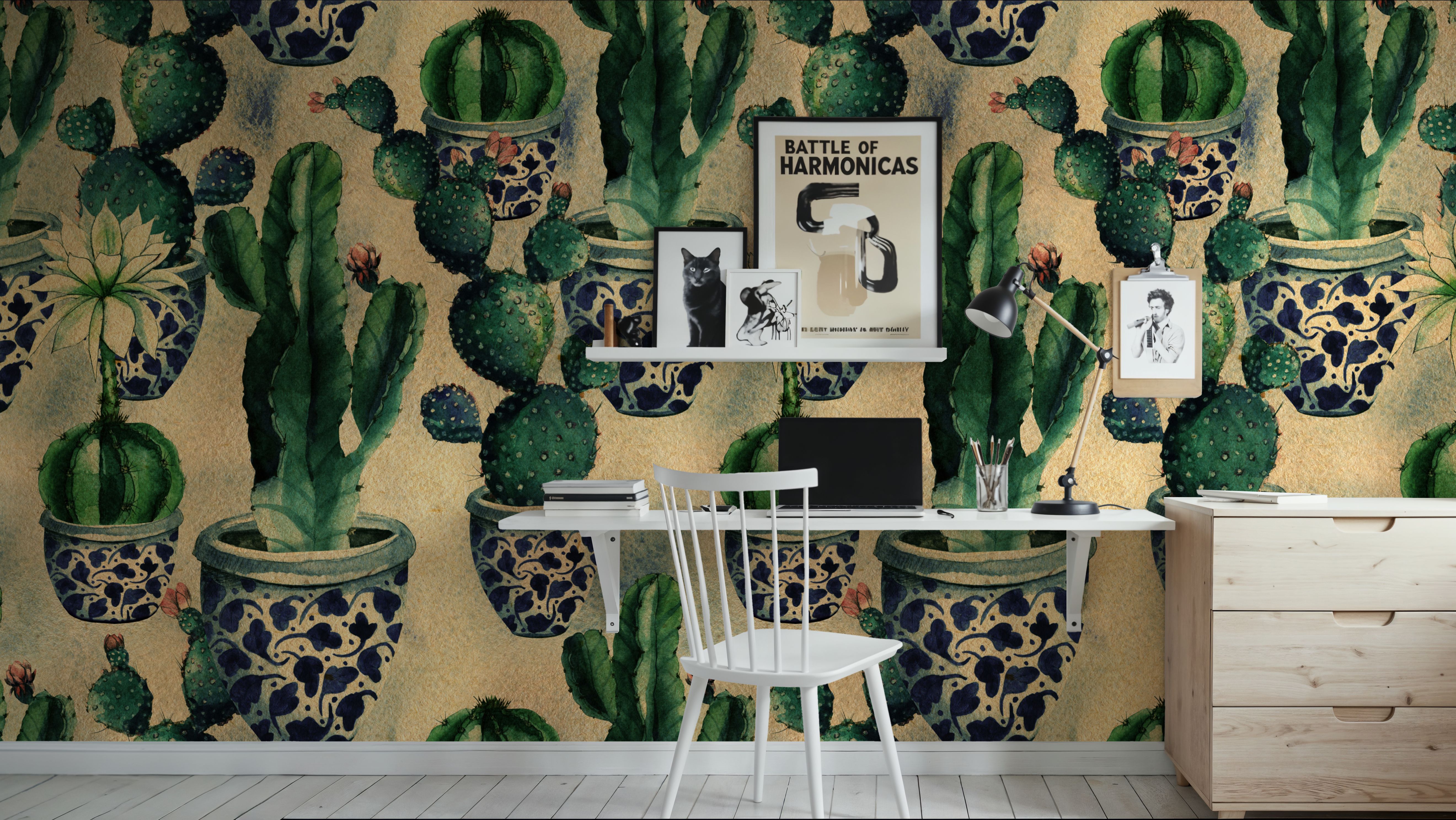 Ornate Cactus Garden