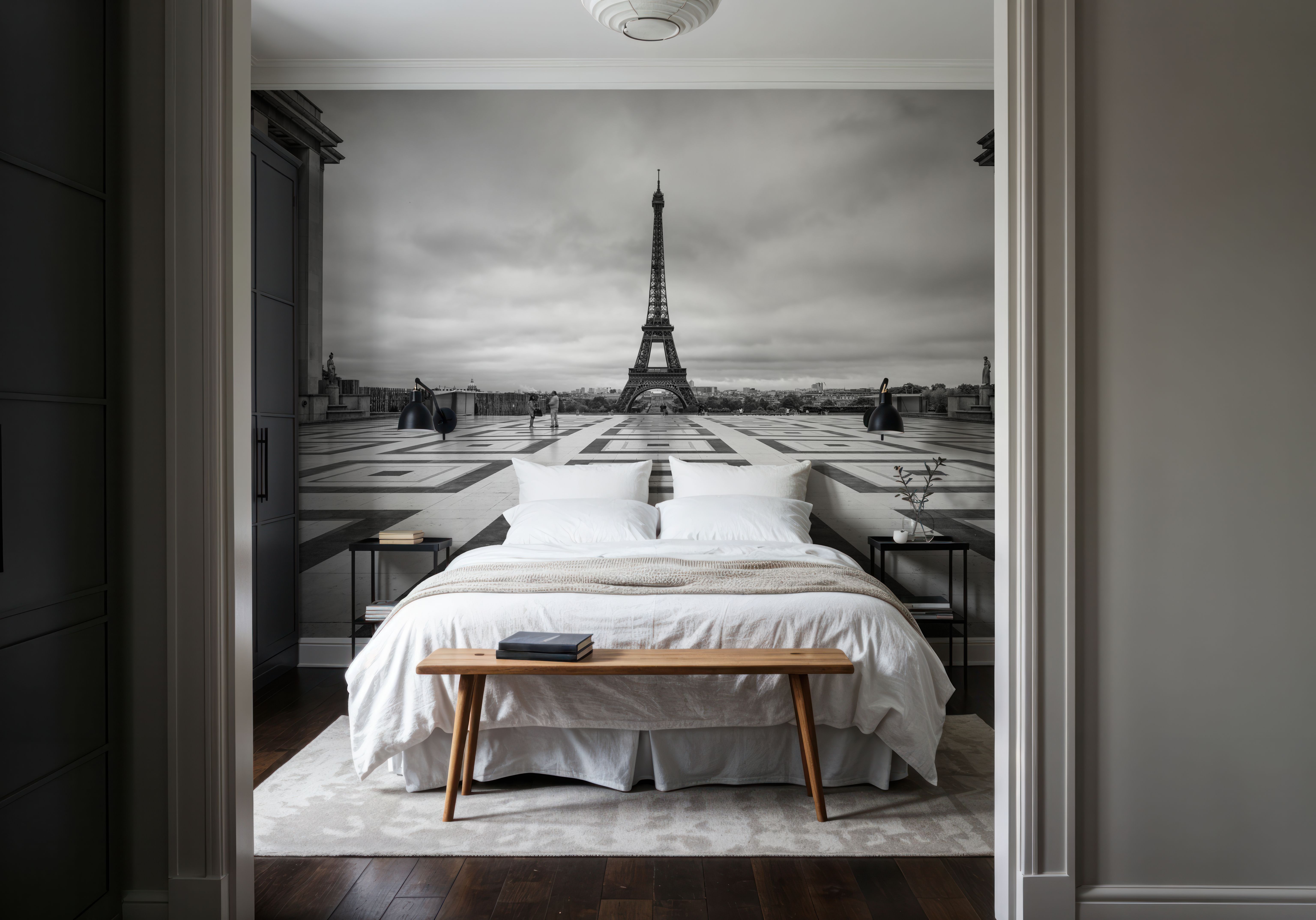 Place du Trocadéro BW