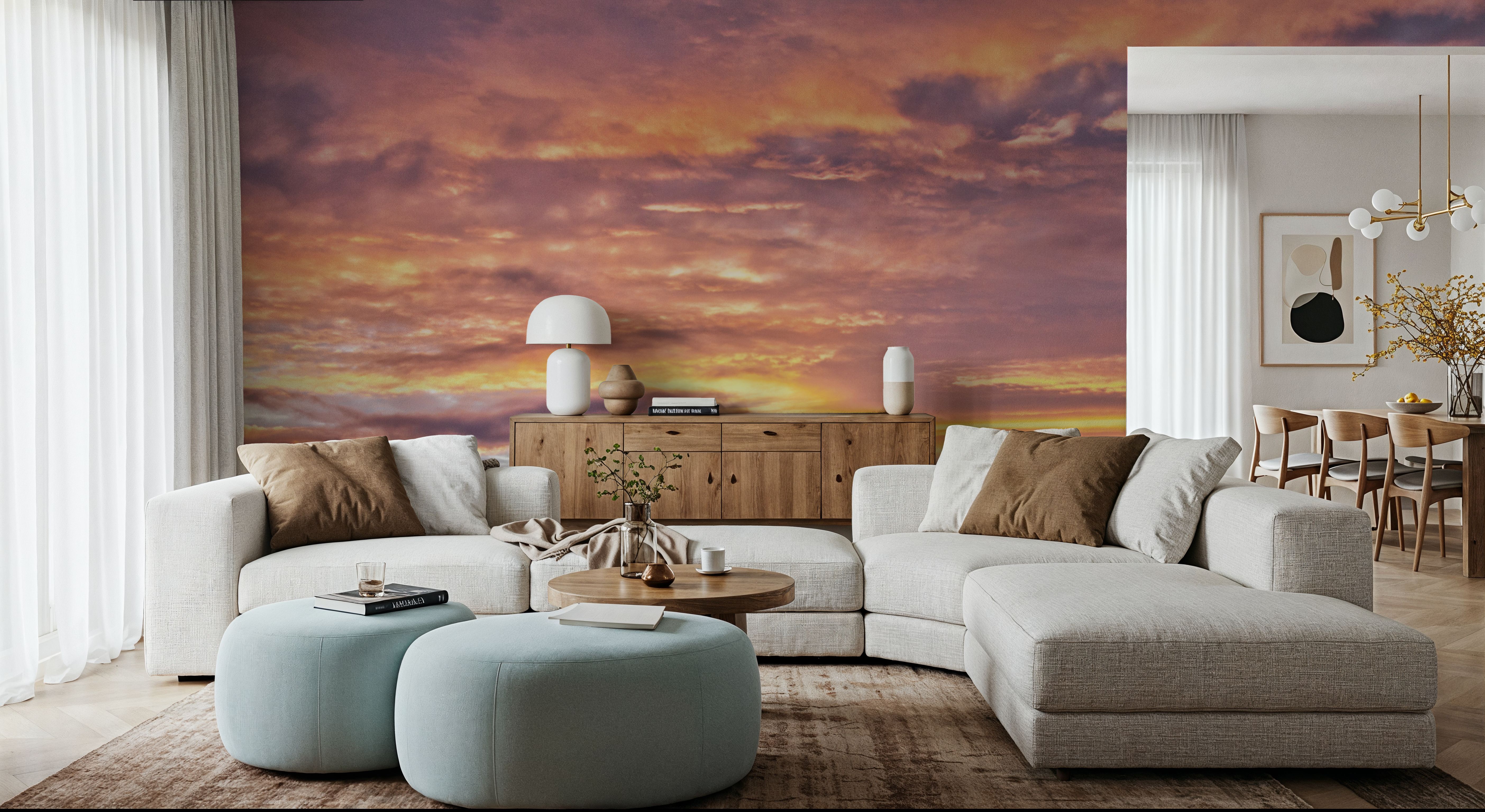 September Skies II, Wallpaper