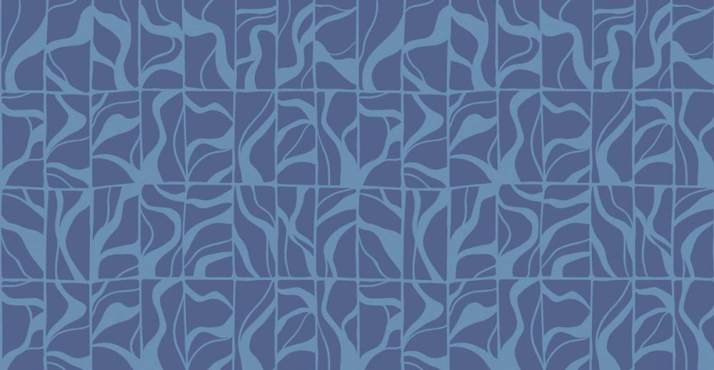 Linear Drift, Cornflower Blue