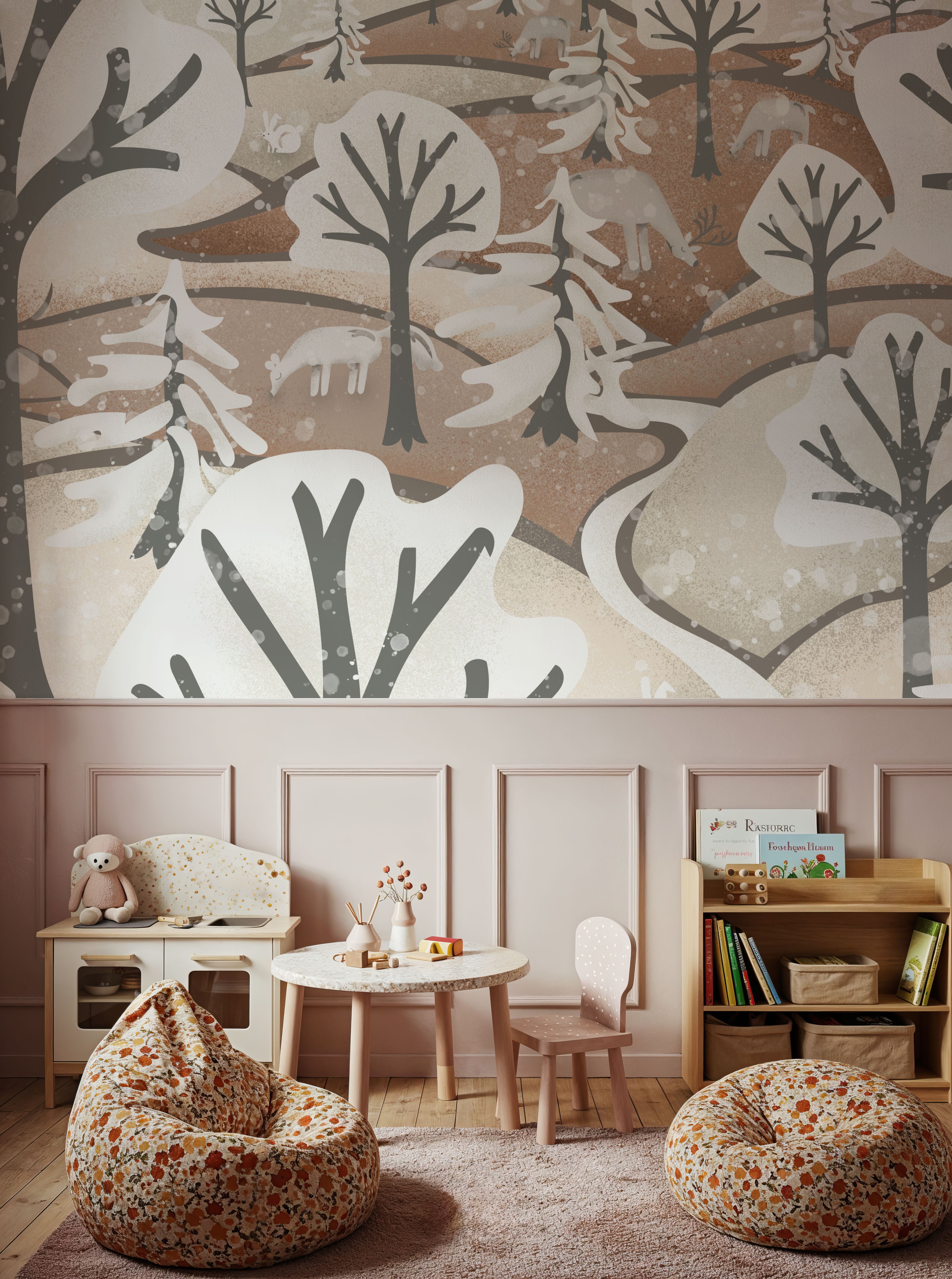 Frozen Forest, Beige