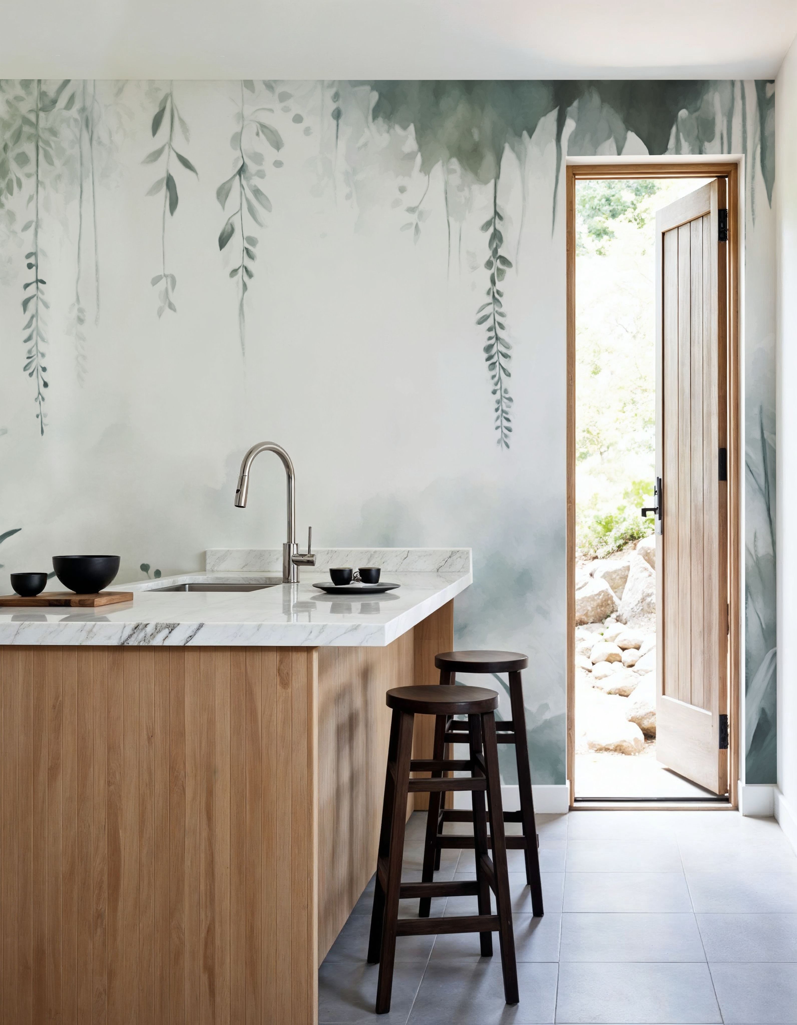 Painterly Hanging Gardens Soft