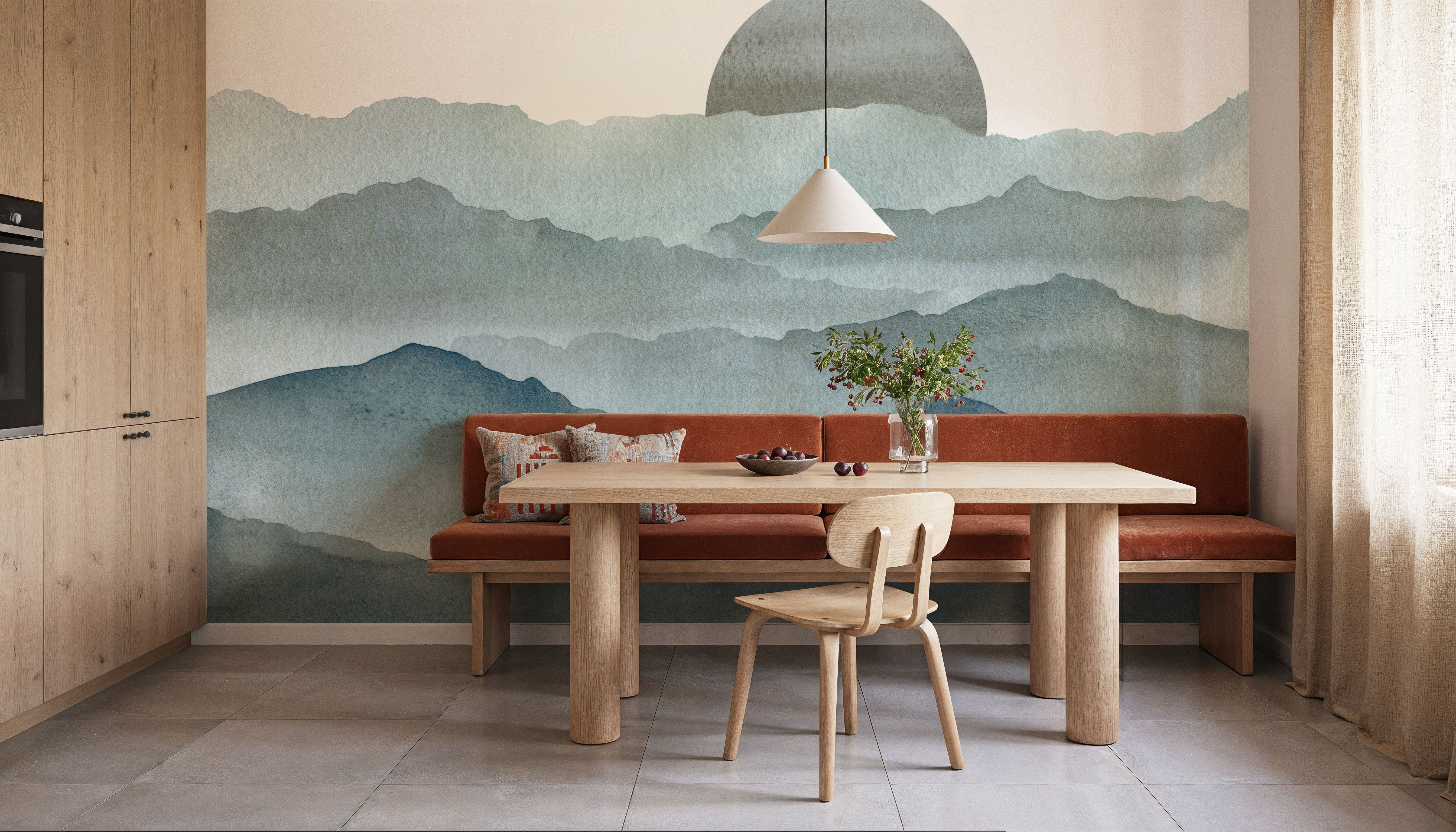 Sunrise Mountain View, Teal