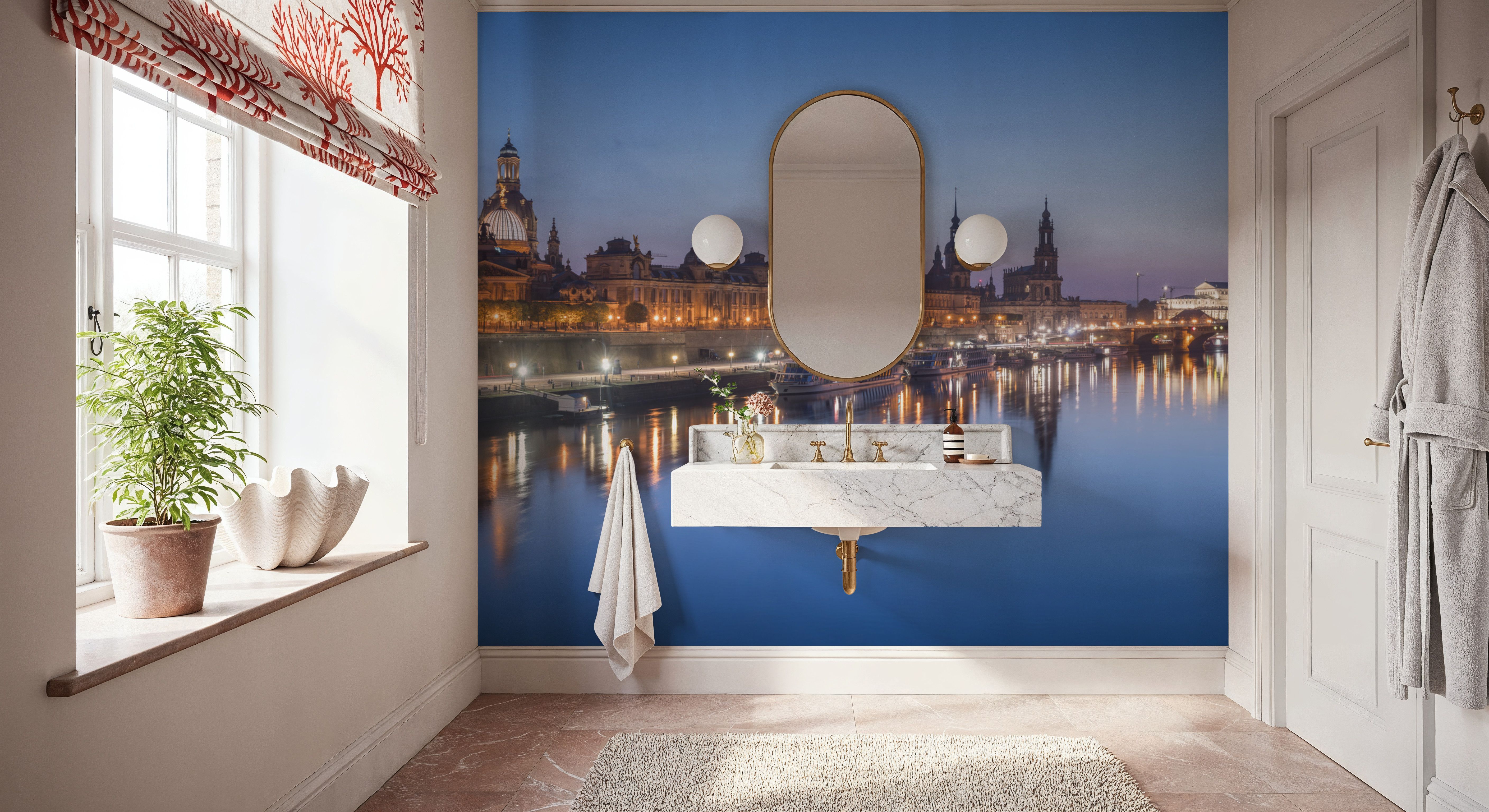 Riverside Twilight, Wallpaper