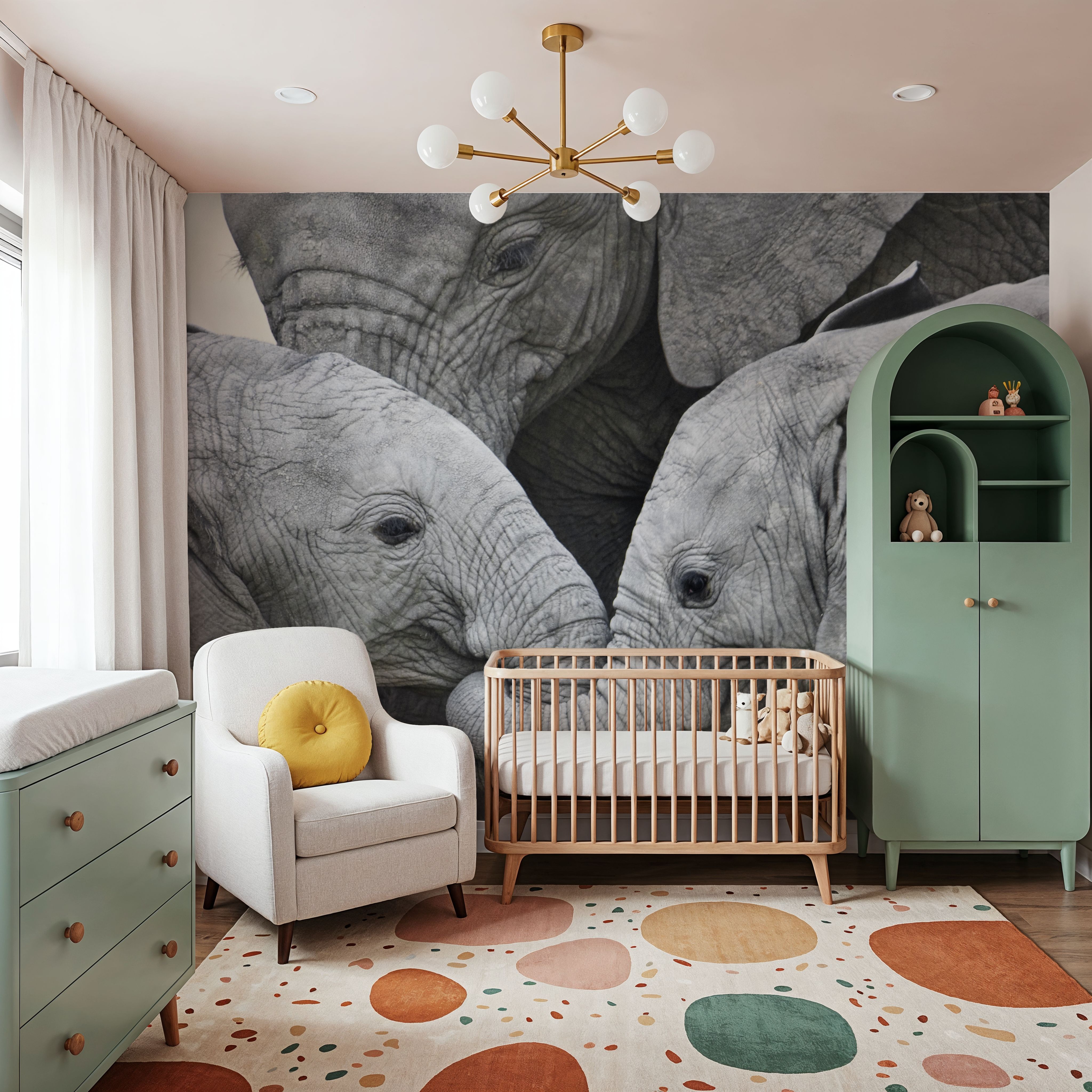 Elephant Greetings Photo