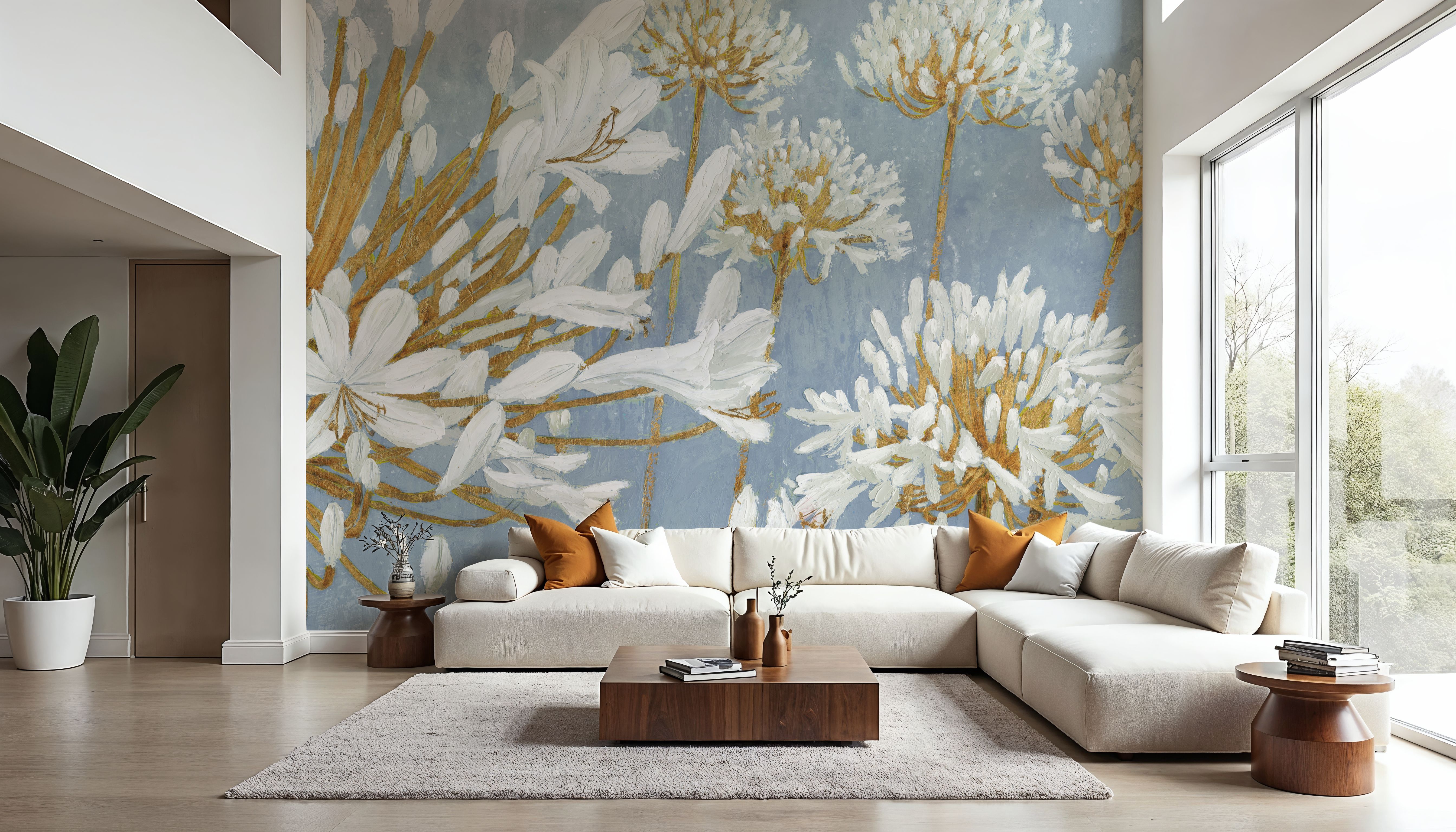 Golden Spring Blue Gray