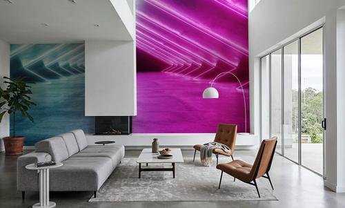 Neon Tunnel Pink