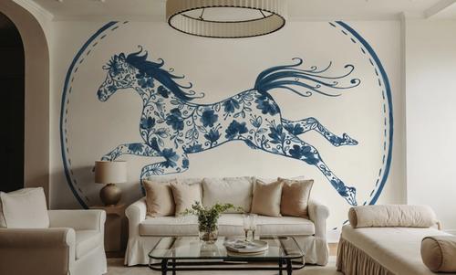 Chinoiserie Cowgirl IV