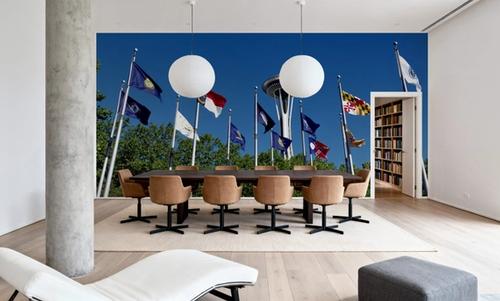 Seattle Flags Panorama