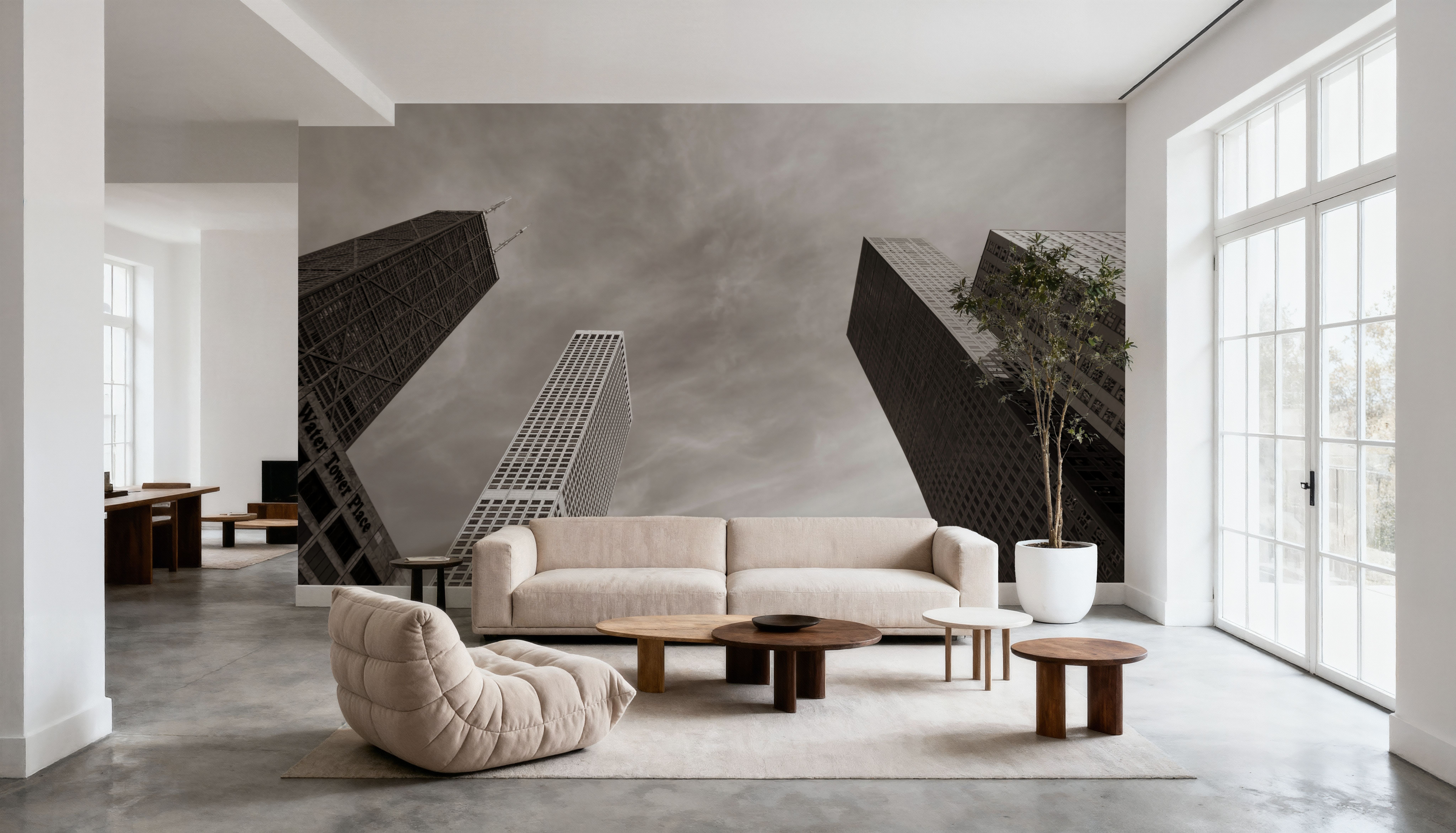 Chicago Skyline V, Wallpaper