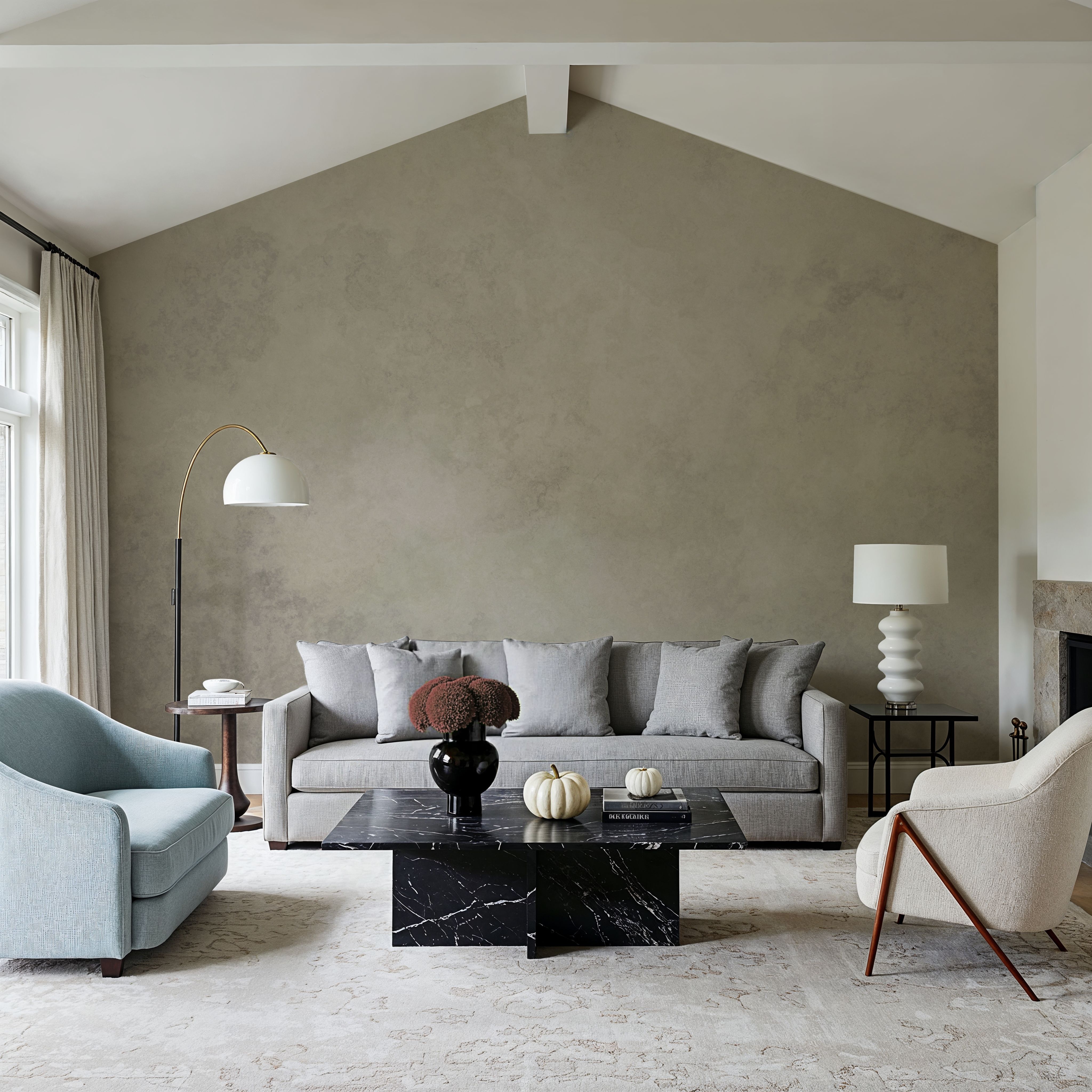 Subtle Plaster Wall, Alpine Oat