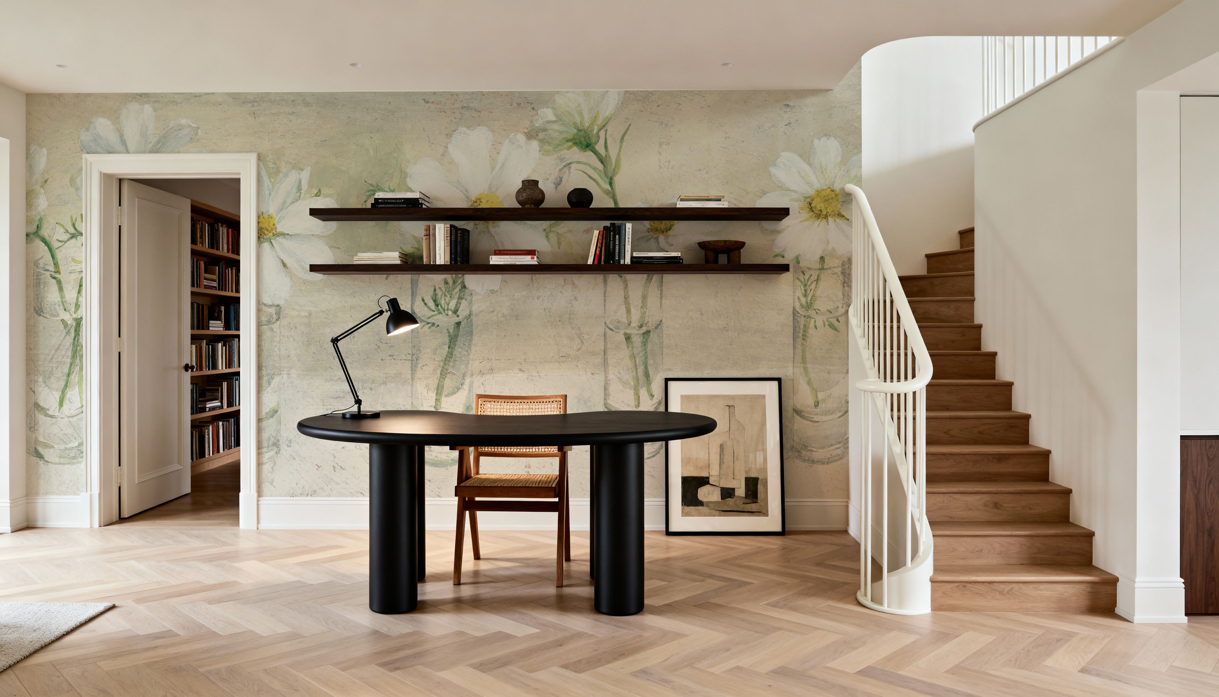 Row of Cosmos in Glasses Neutral