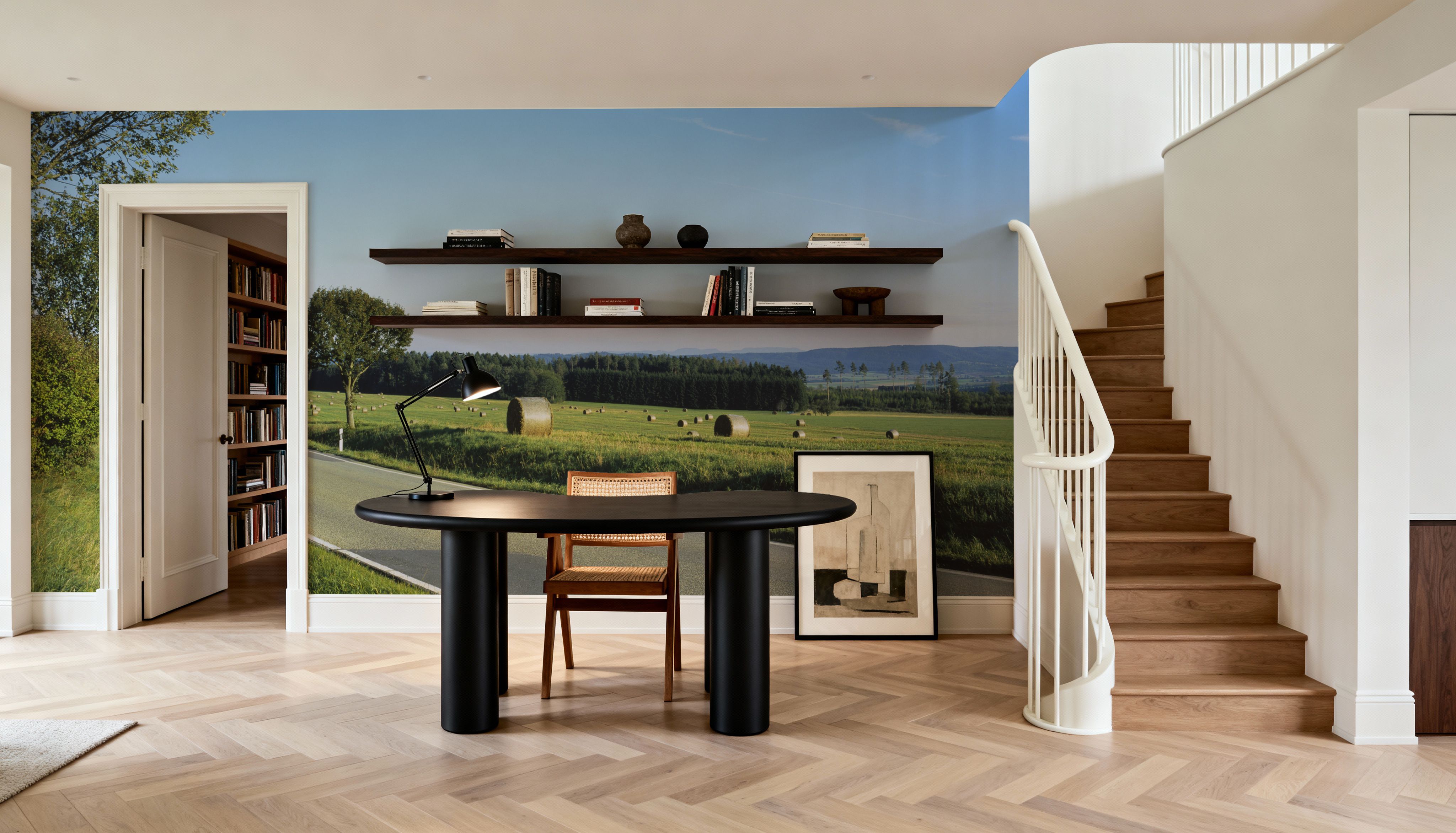 Harvest Highway Blue Gradient