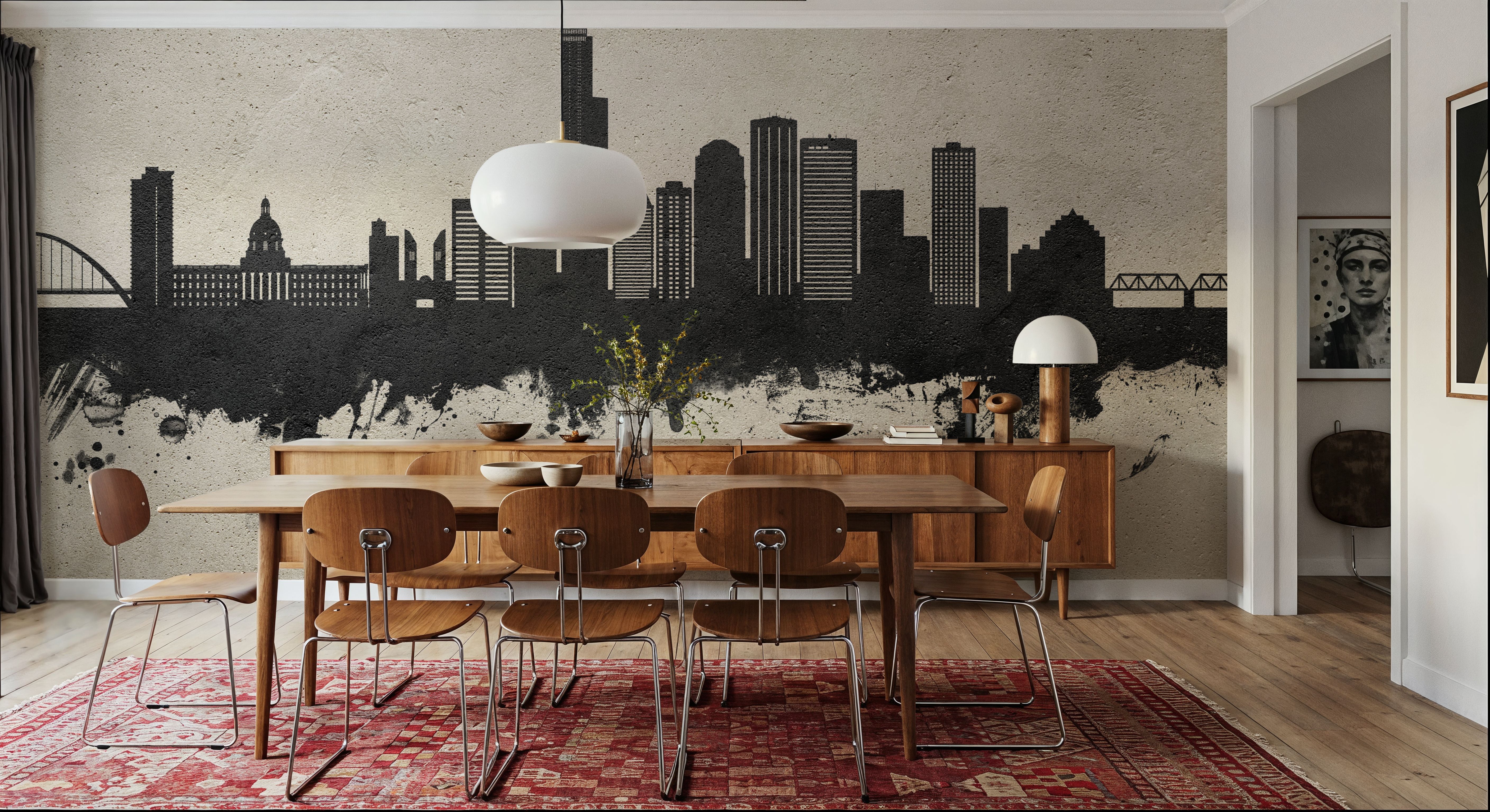 Edmonton Canada Skyline Concrete