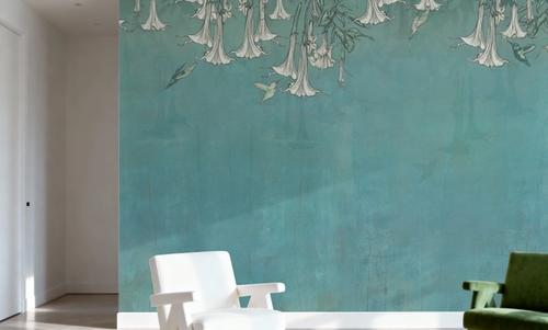 Hummingbirds and Trumpets Green