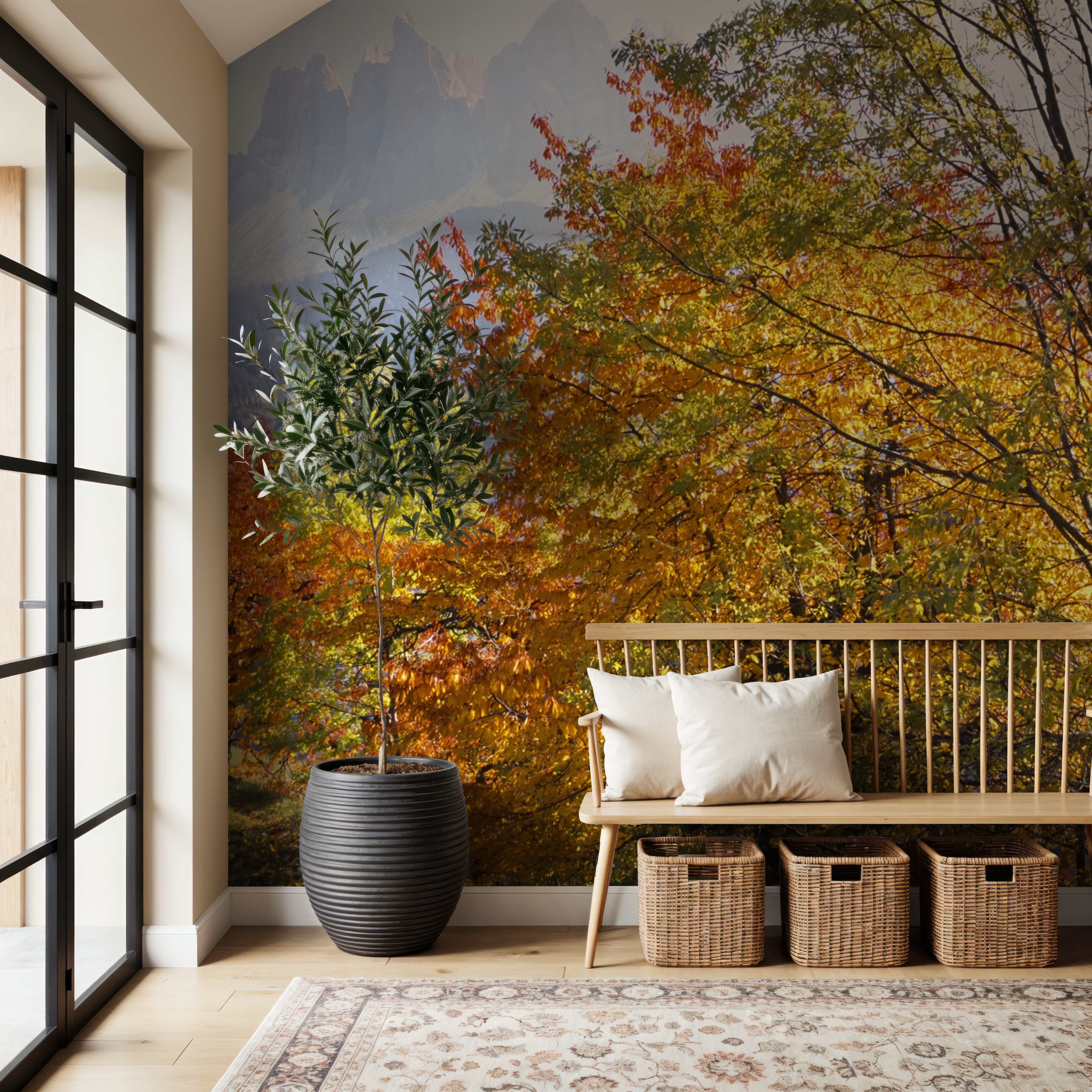 Autumn Mountain Glow