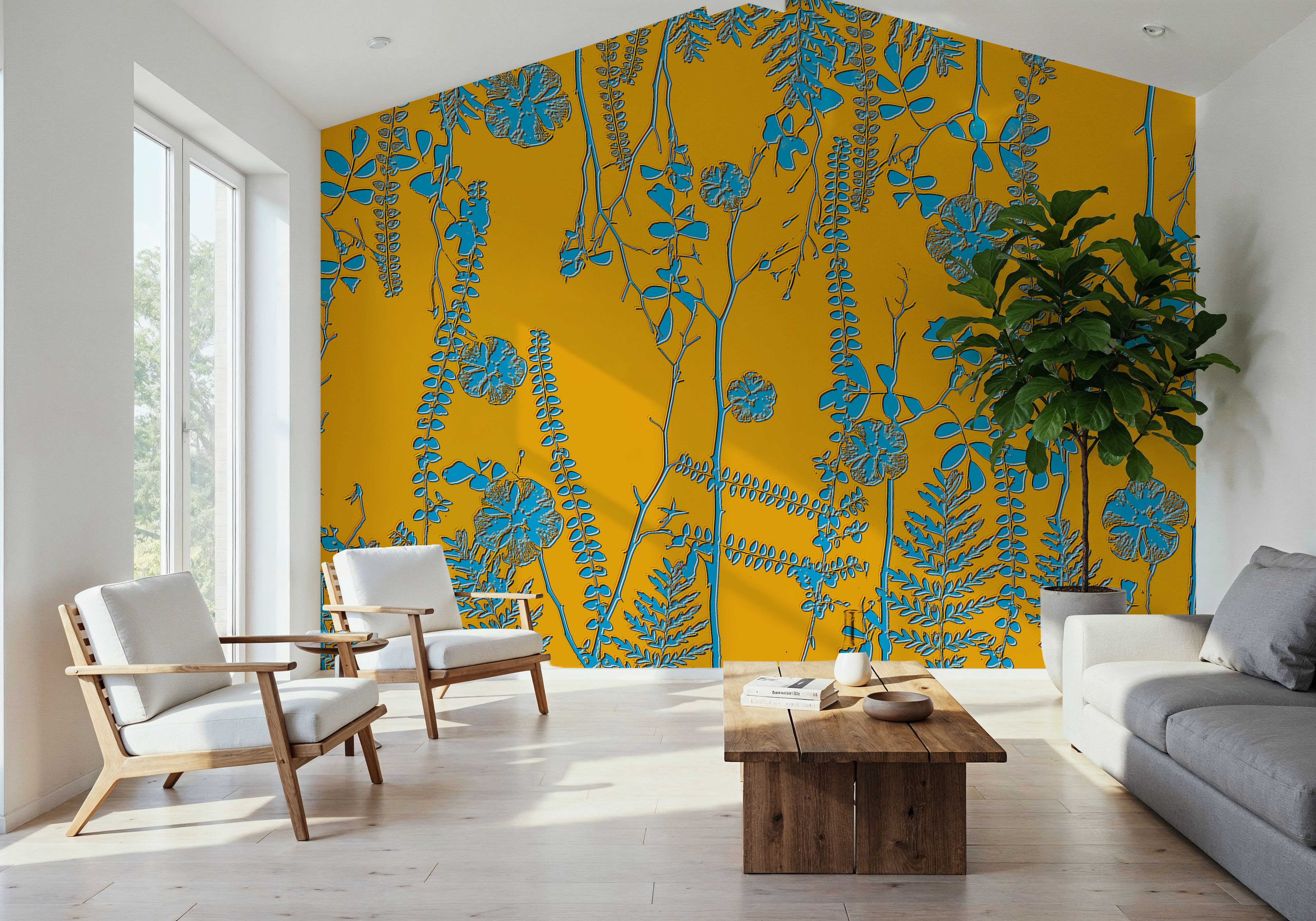 Tiny Garden Saffron, Wallpaper