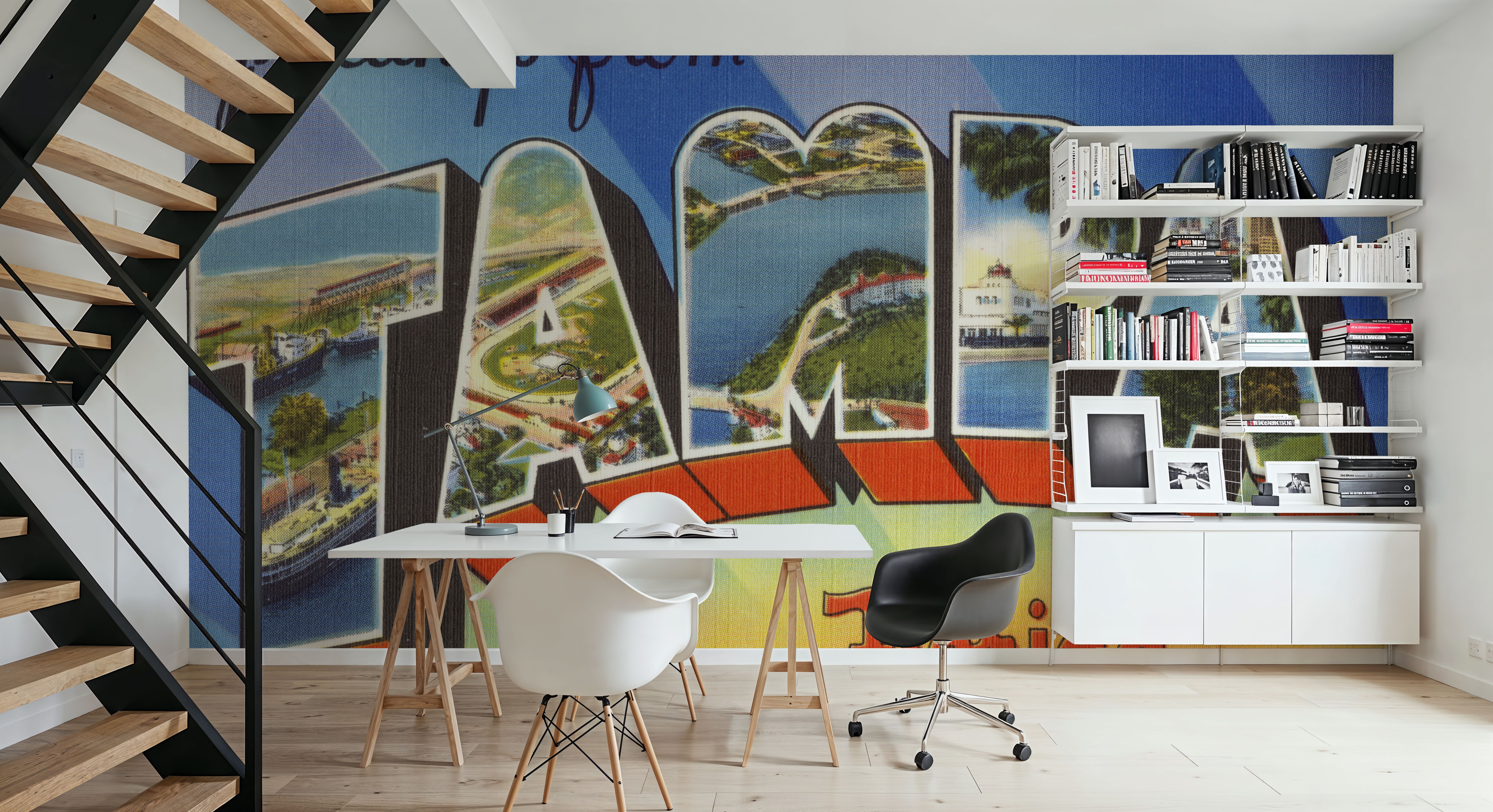 Greetings from Tampa - Screenprint Postcard