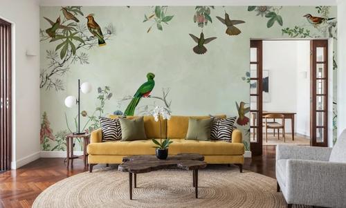 Fields of Birds and Flowers
