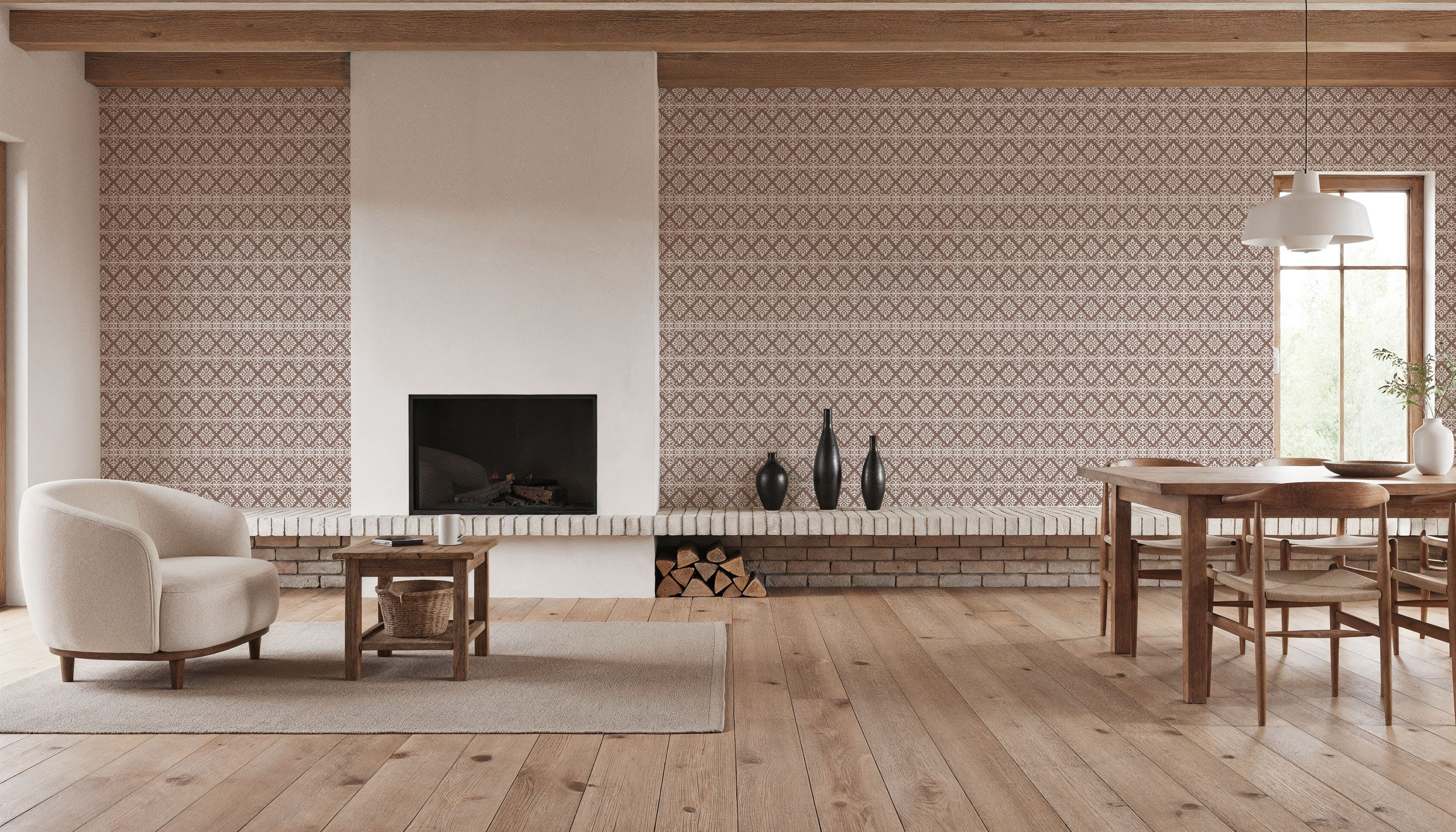 Amadora Squares Taupe